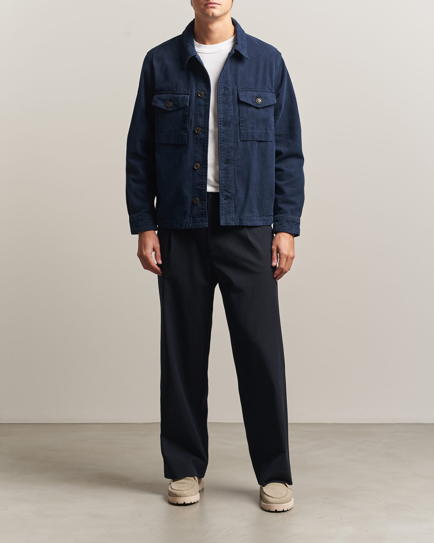 Homme | Chemises | PS Paul Smith | Pocket Overshirt Navy