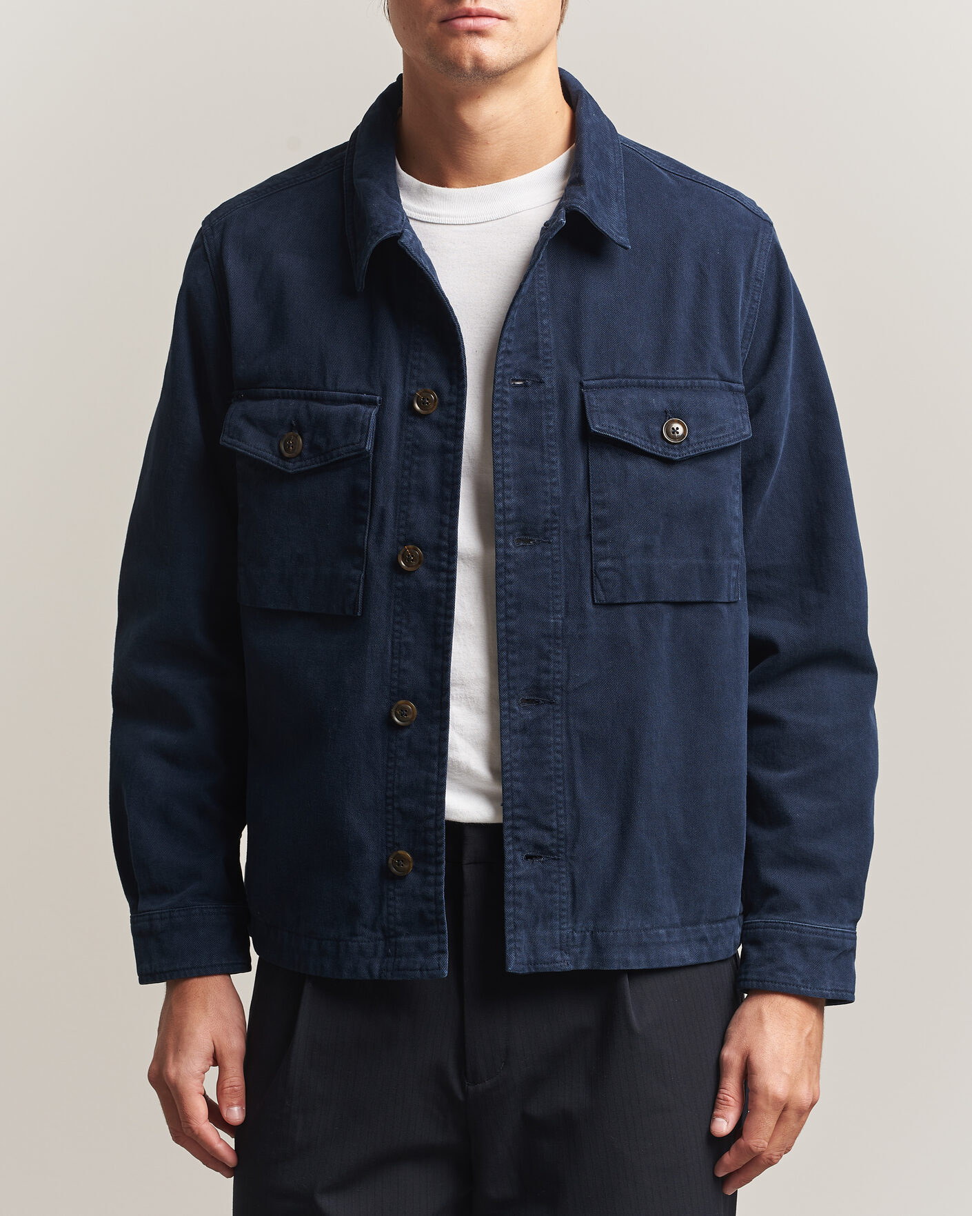 Homme | Chemises | PS Paul Smith | Pocket Overshirt Navy