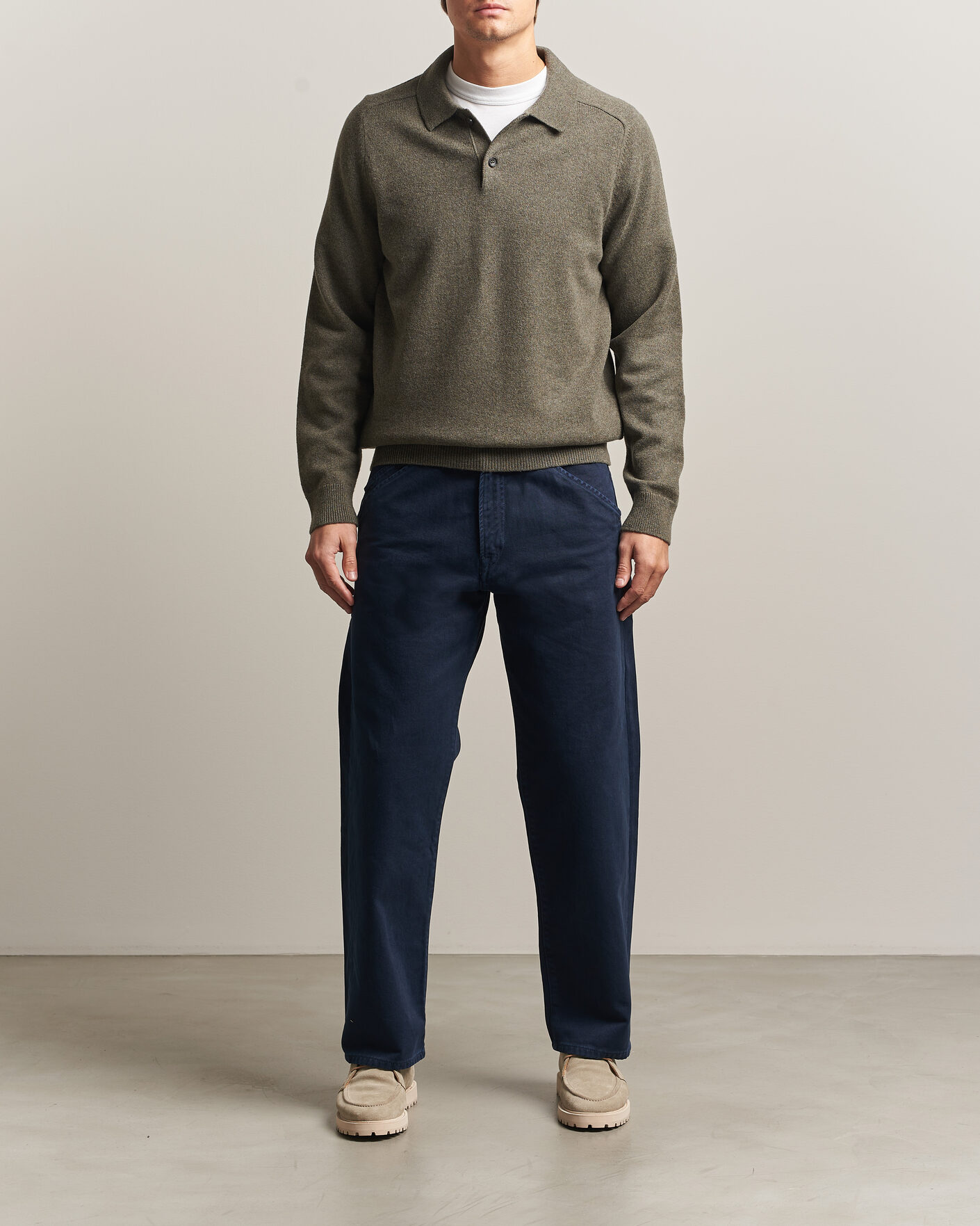 Homme | Pulls Et Tricots | PS Paul Smith | Wool Knitted Polo Green