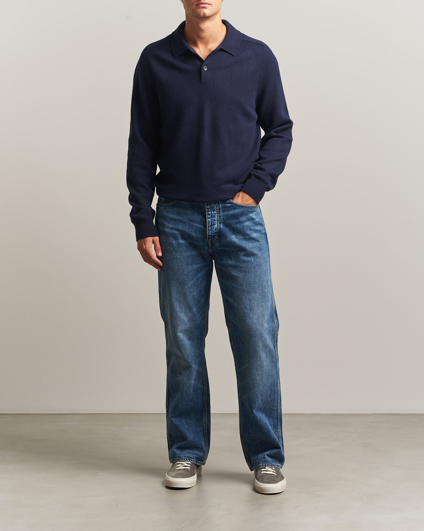 Homme | Pulls Et Tricots | PS Paul Smith | Wool Knitted Polo Navy