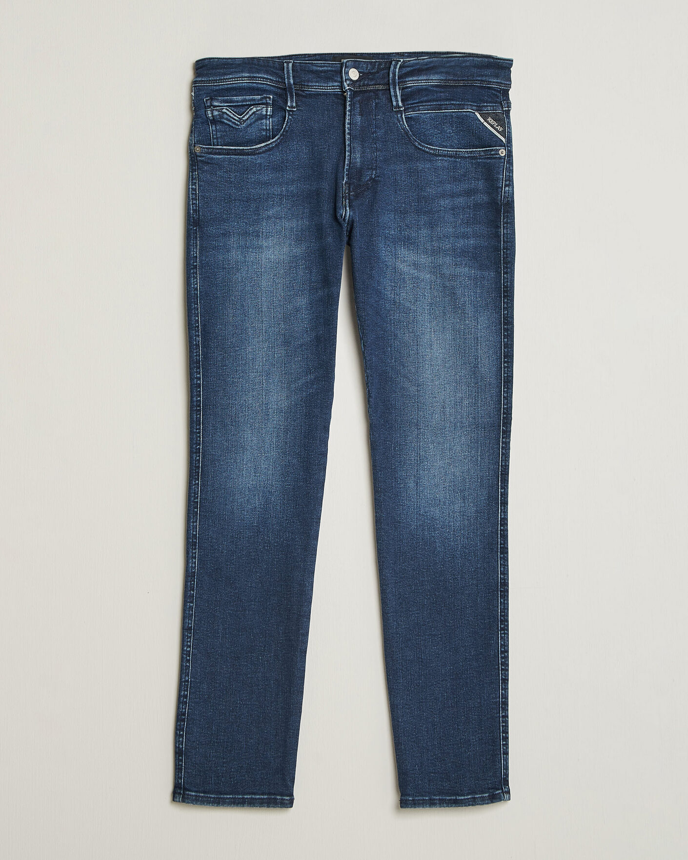 Homme | Jeans | Replay | Anbass Powerstretch Jeans Dark Blue