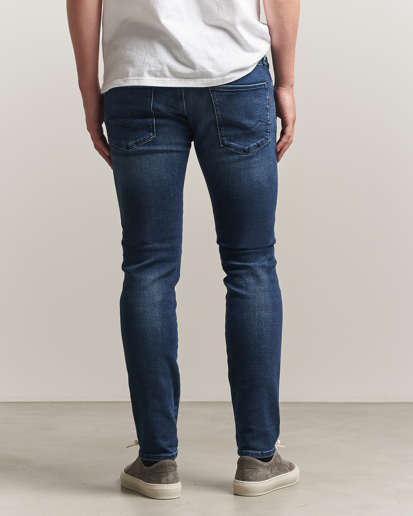 Homme | Jeans | Replay | Anbass Powerstretch Jeans Dark Blue