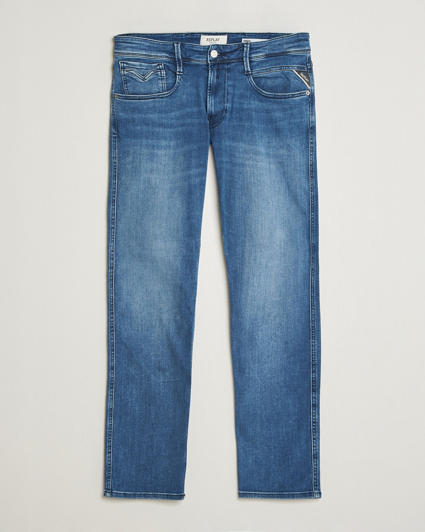 Homme | Jeans | Replay | Anbass Powerstretch Jeans Medium Blue