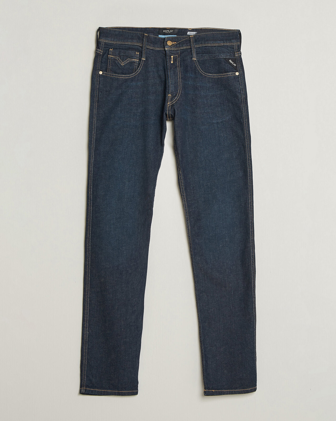 Homme | Jeans | Replay | Anbass Super Stretch DNA Jeans Dark Blue