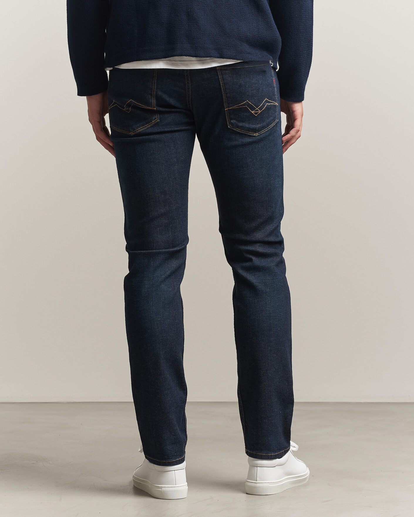Homme | Jeans | Replay | Anbass Super Stretch DNA Jeans Dark Blue