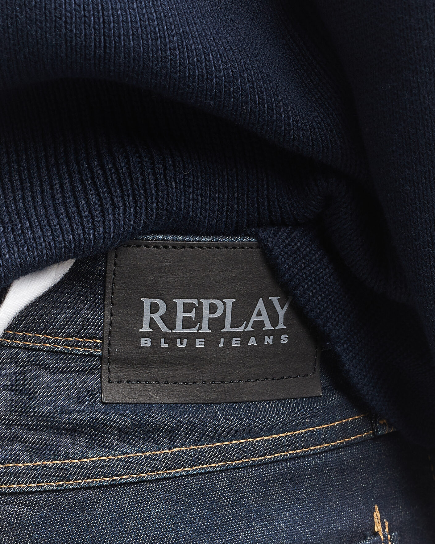 Homme | Jeans | Replay | Anbass Super Stretch DNA Jeans Dark Blue