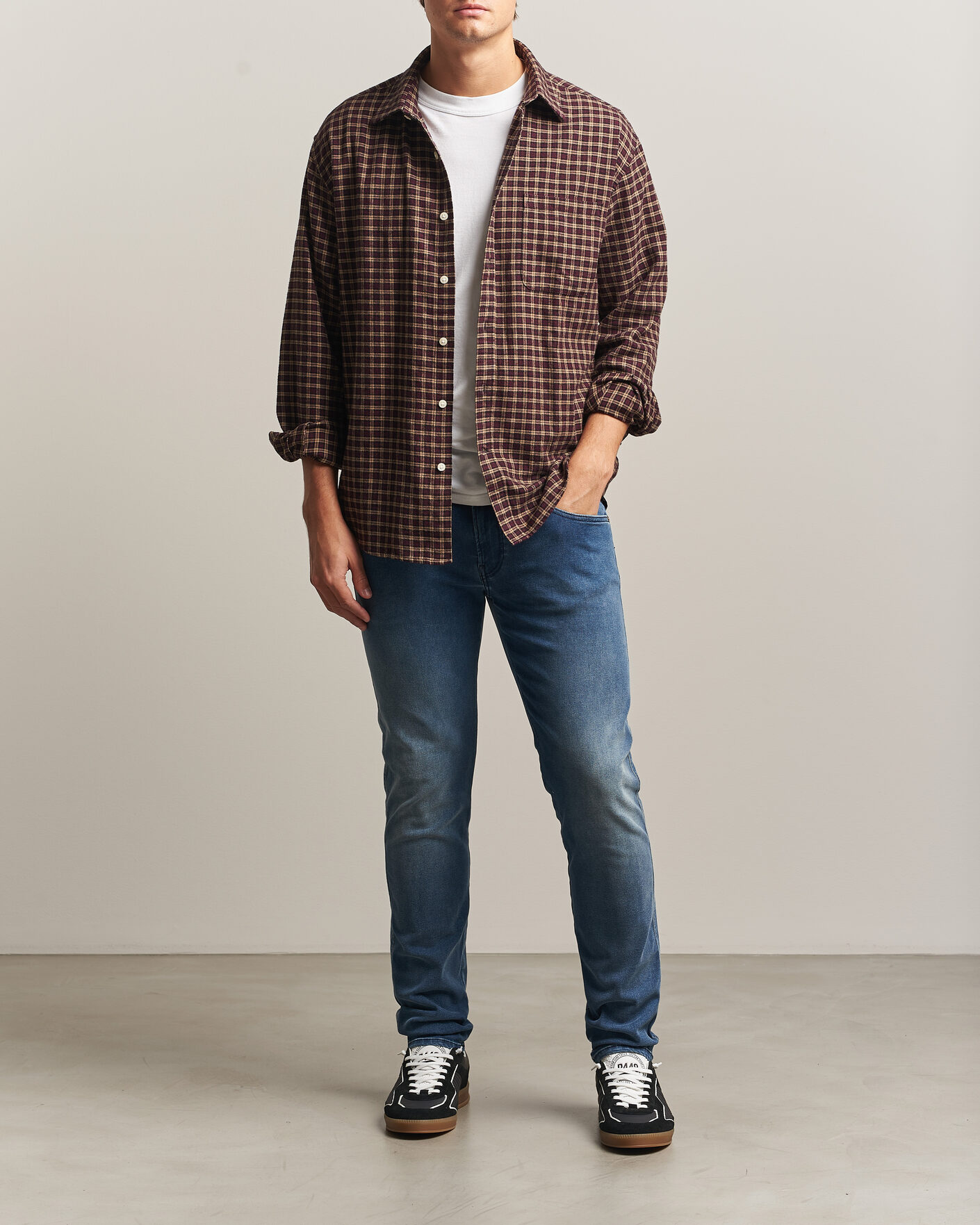 Homme | Jeans | Replay | Anbass Hyperflex Jeans Dark Blue