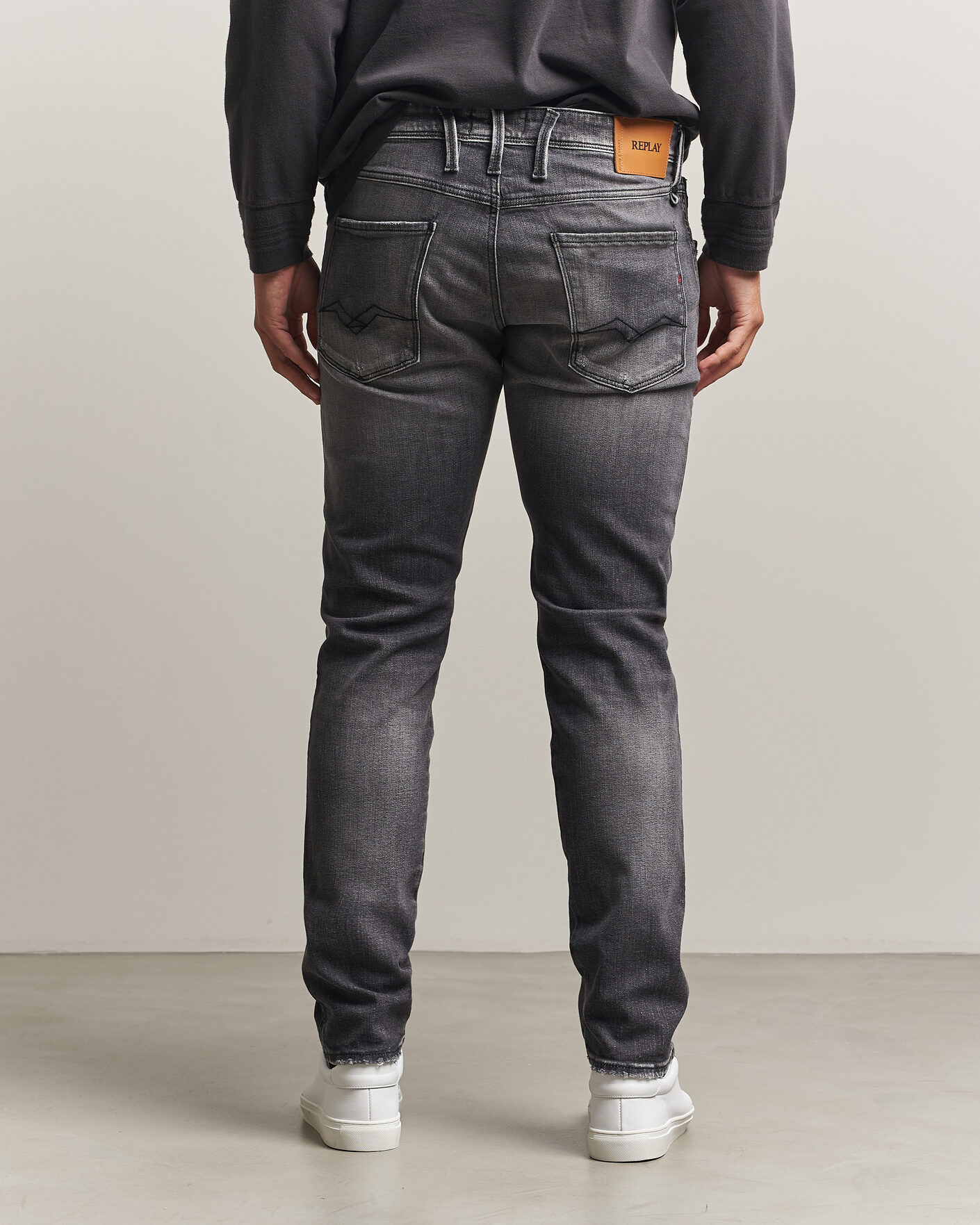 Homme | Jeans | Replay | Anbass 5 Years Wash Jeans Dark Grey