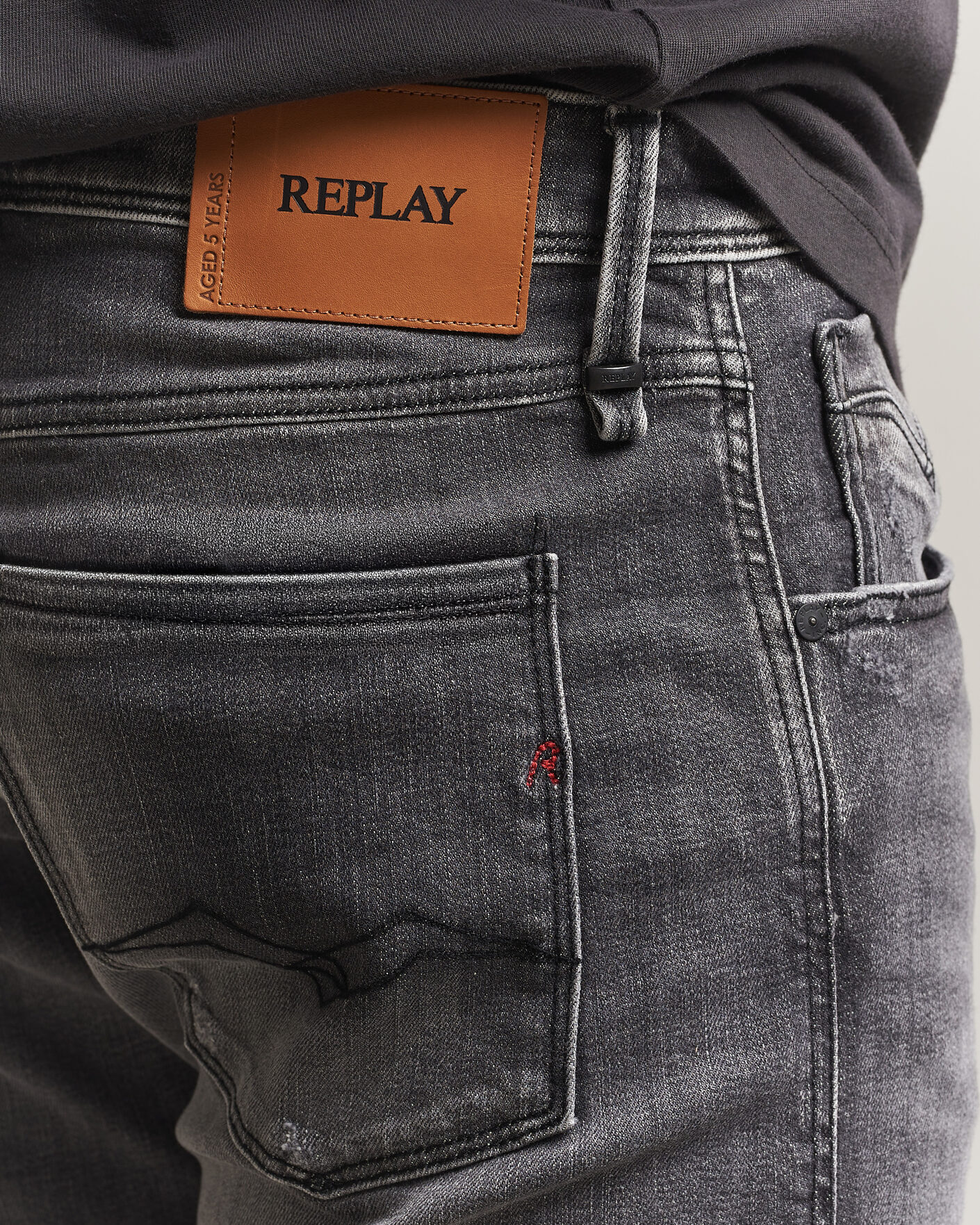 Homme | Jeans | Replay | Anbass 5 Years Wash Jeans Dark Grey