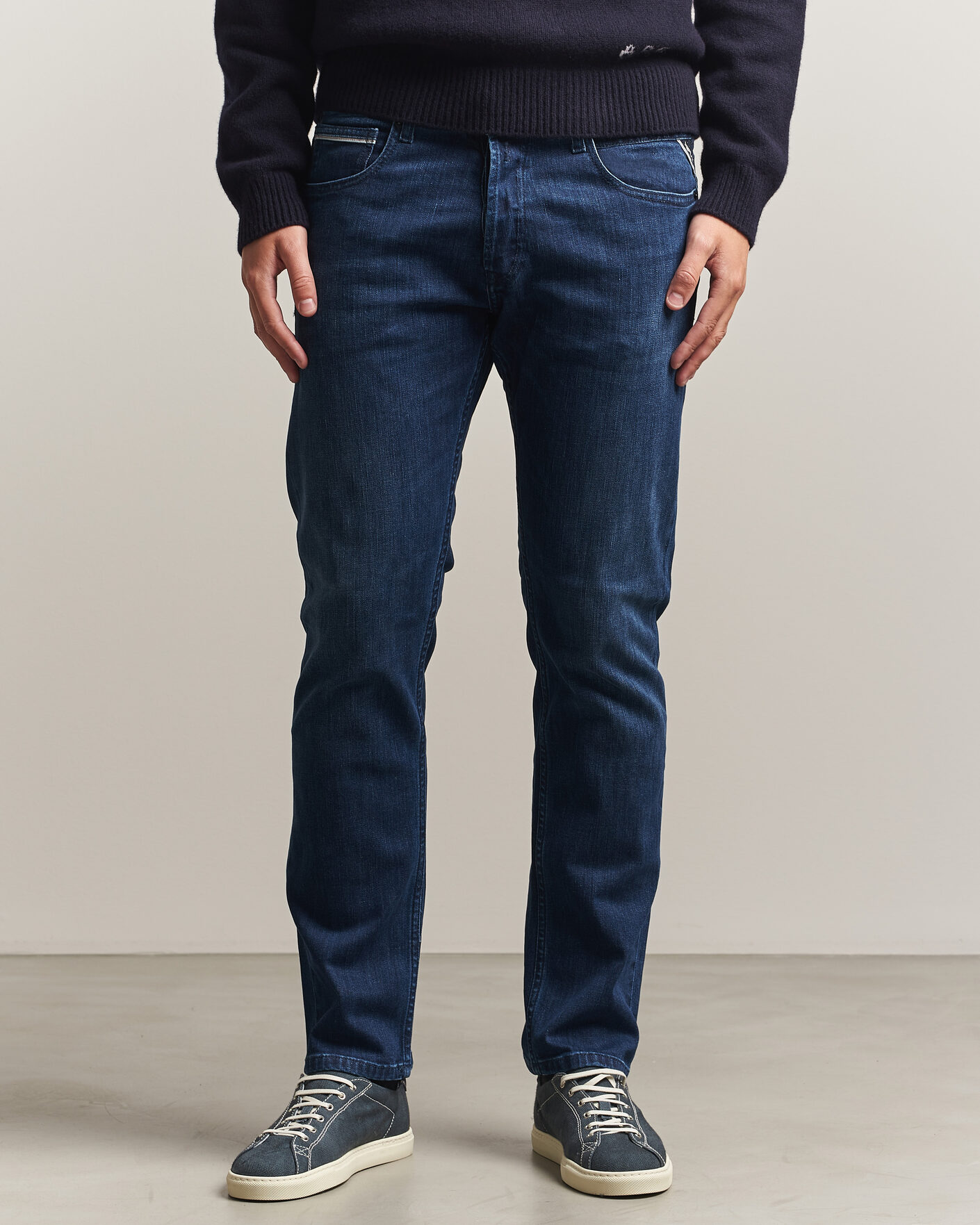 Homme | Jeans | Replay | Grover Powerstretch Jeans Dark Blue