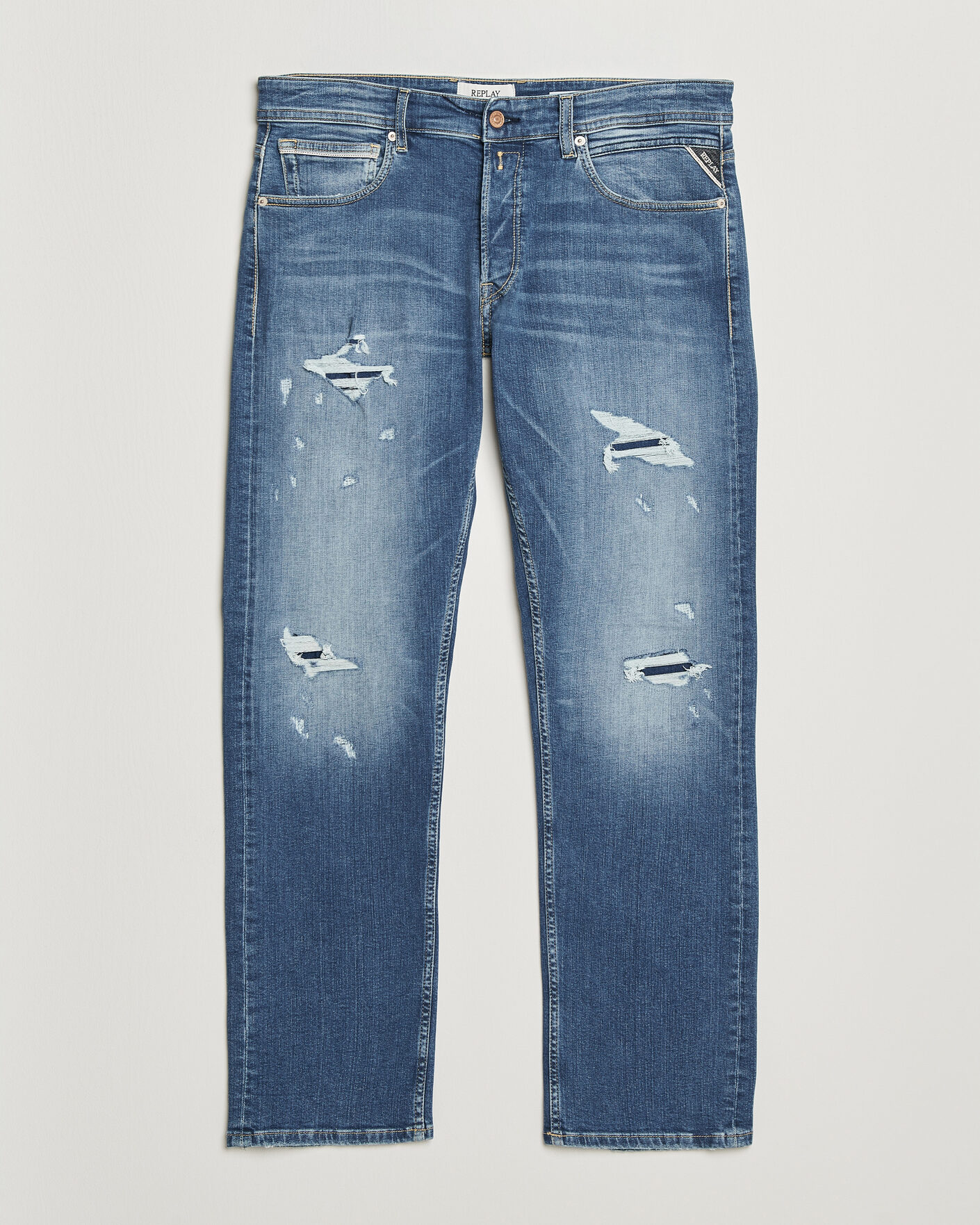 Homme | Jeans | Replay | Grover Super Stretch DNA Jeans Medium Blue