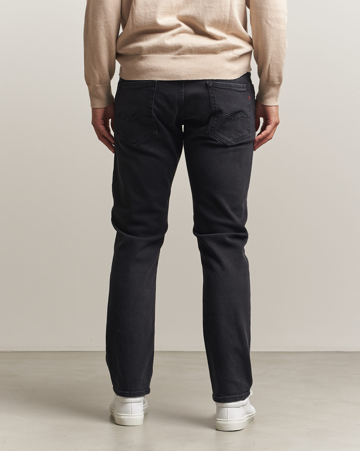 Homme | Jeans | Replay | Rocco Comfort Fit Powerstretch Jeans Washed Black