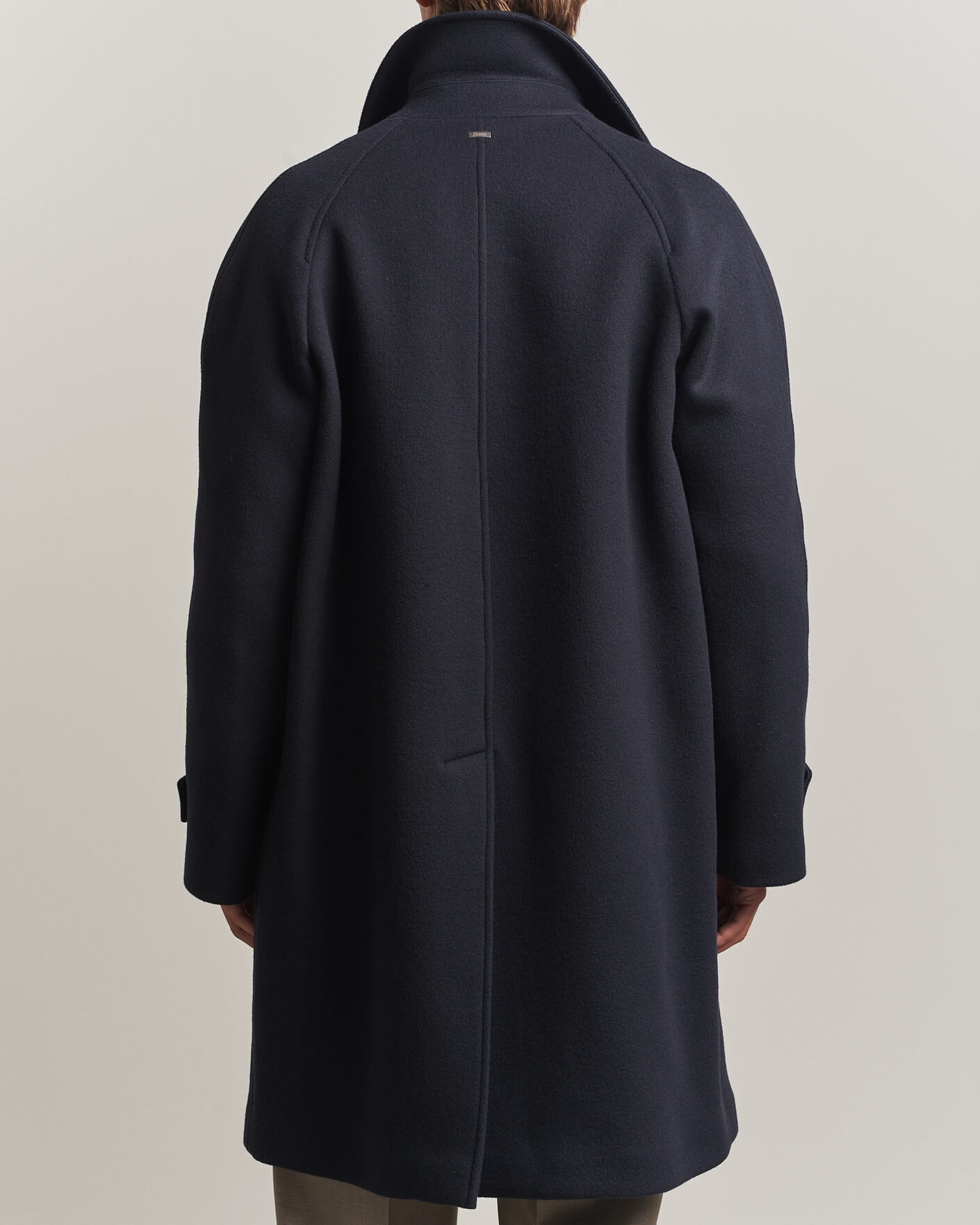 Homme | Manteaux Et Vestes | Herno | Raglan Wool Coat Navy