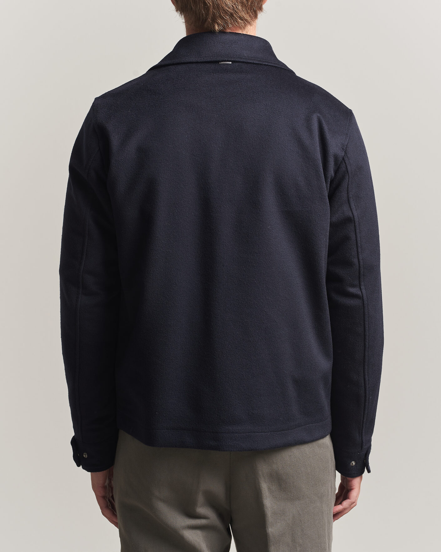 Homme | Manteaux Et Vestes | Herno | Cashmere Overshirt Navy