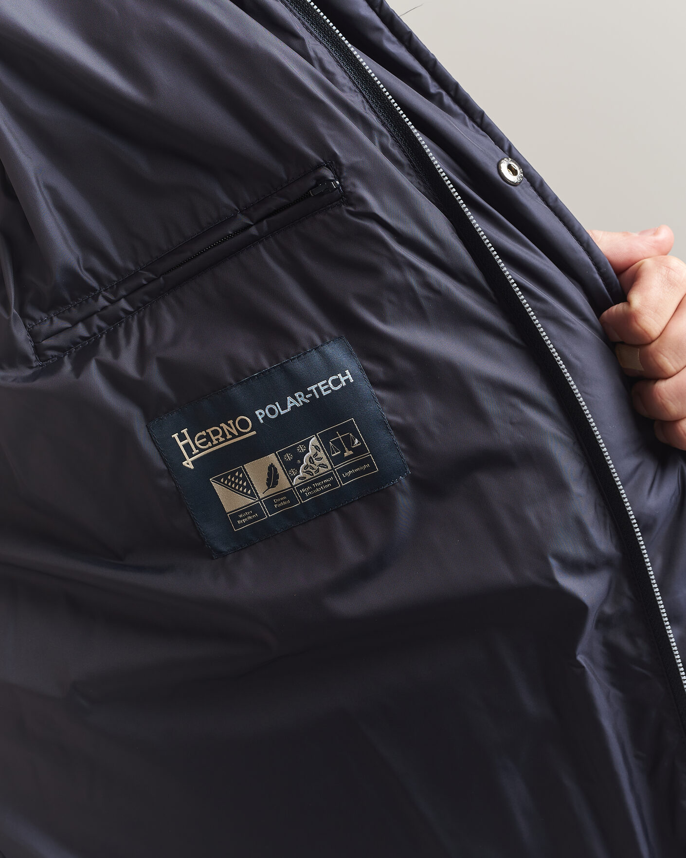 Homme | Manteaux Et Vestes | Herno | Chamonix Down Parka Navy