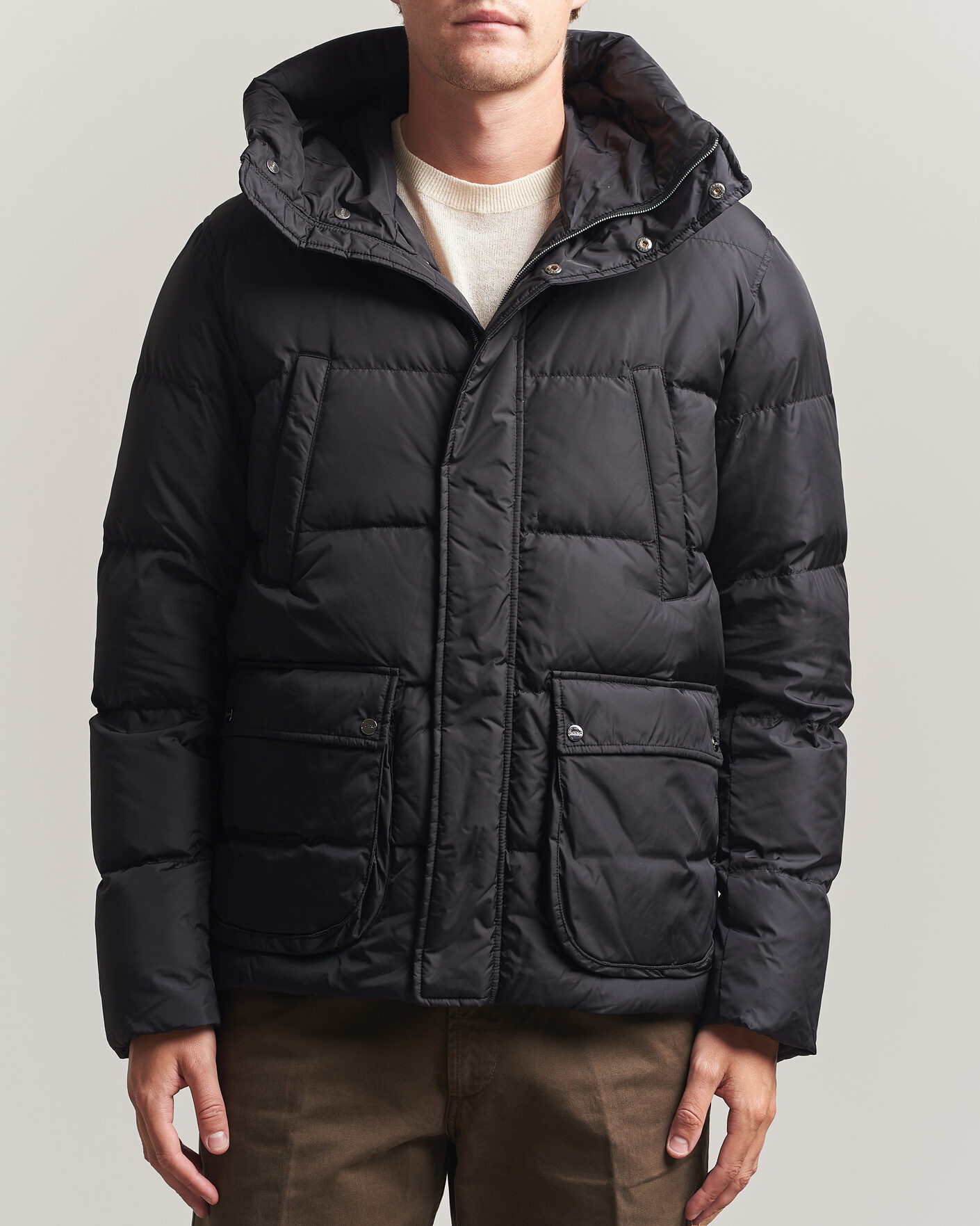 Homme | Manteaux Et Vestes | Herno | Chamonix Down Parka Black