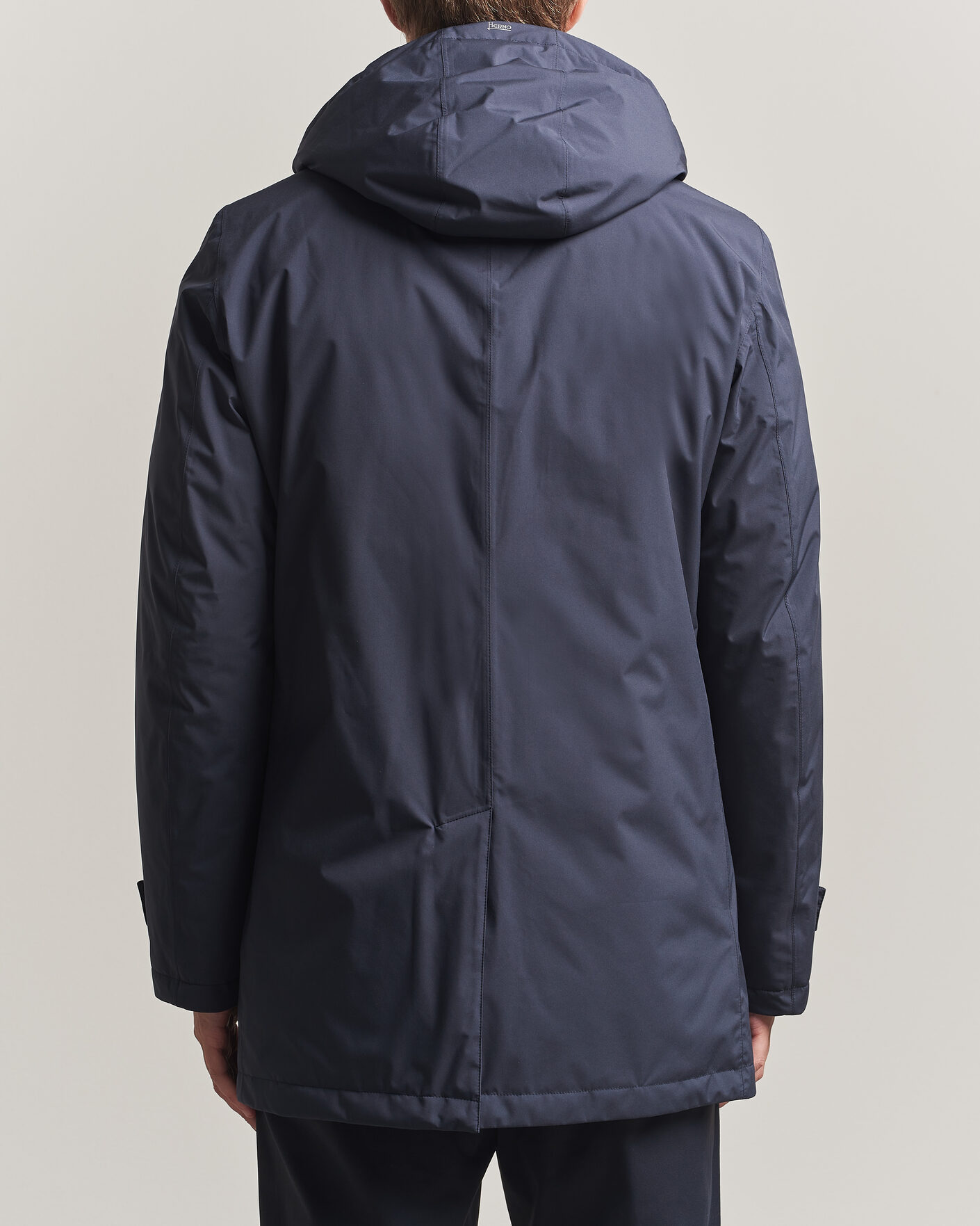Homme | Manteaux Et Vestes | Herno | Waterproof Nylon Coat Navy