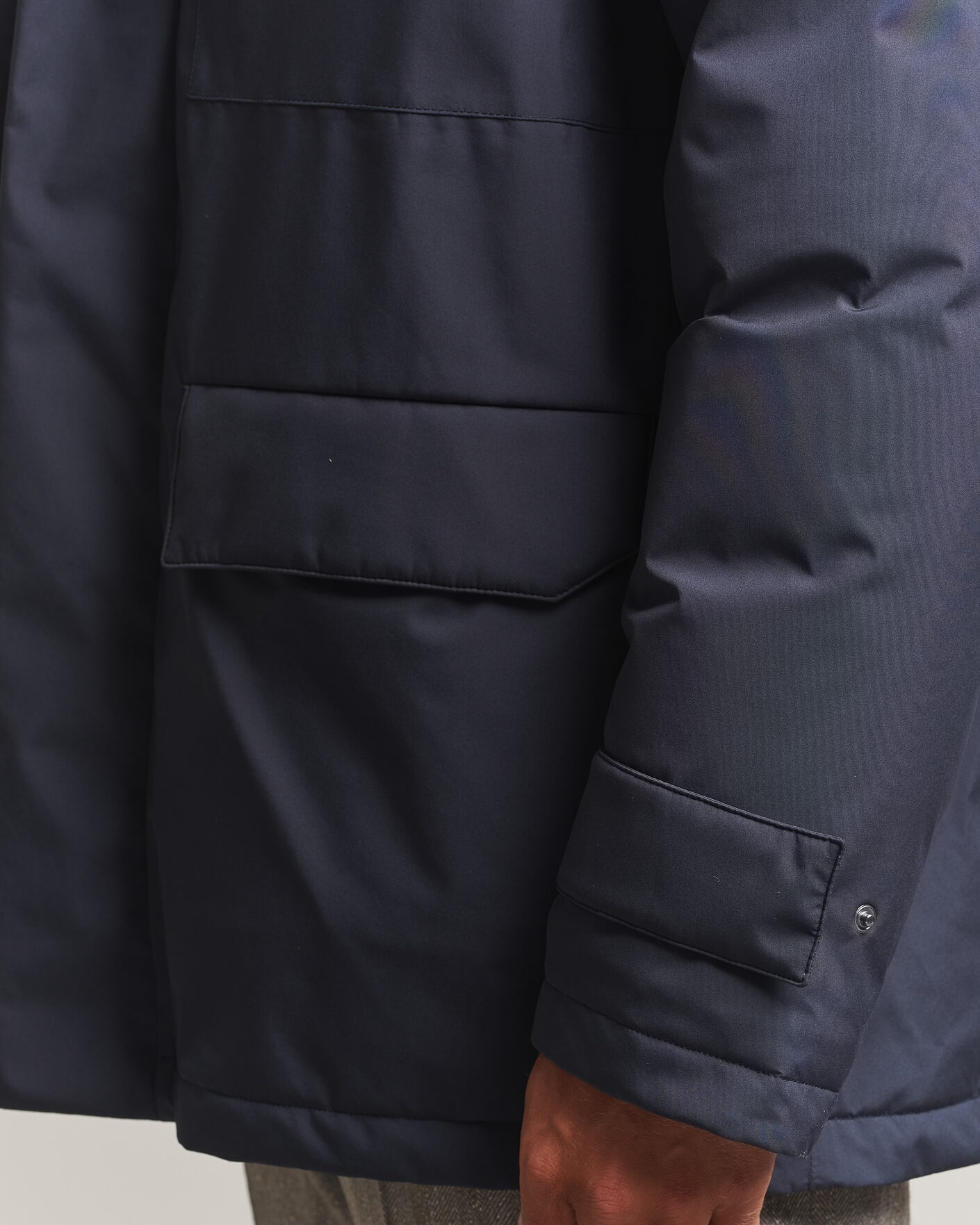 Homme | Manteaux Et Vestes | Herno | Waterproof Down Coat Navy