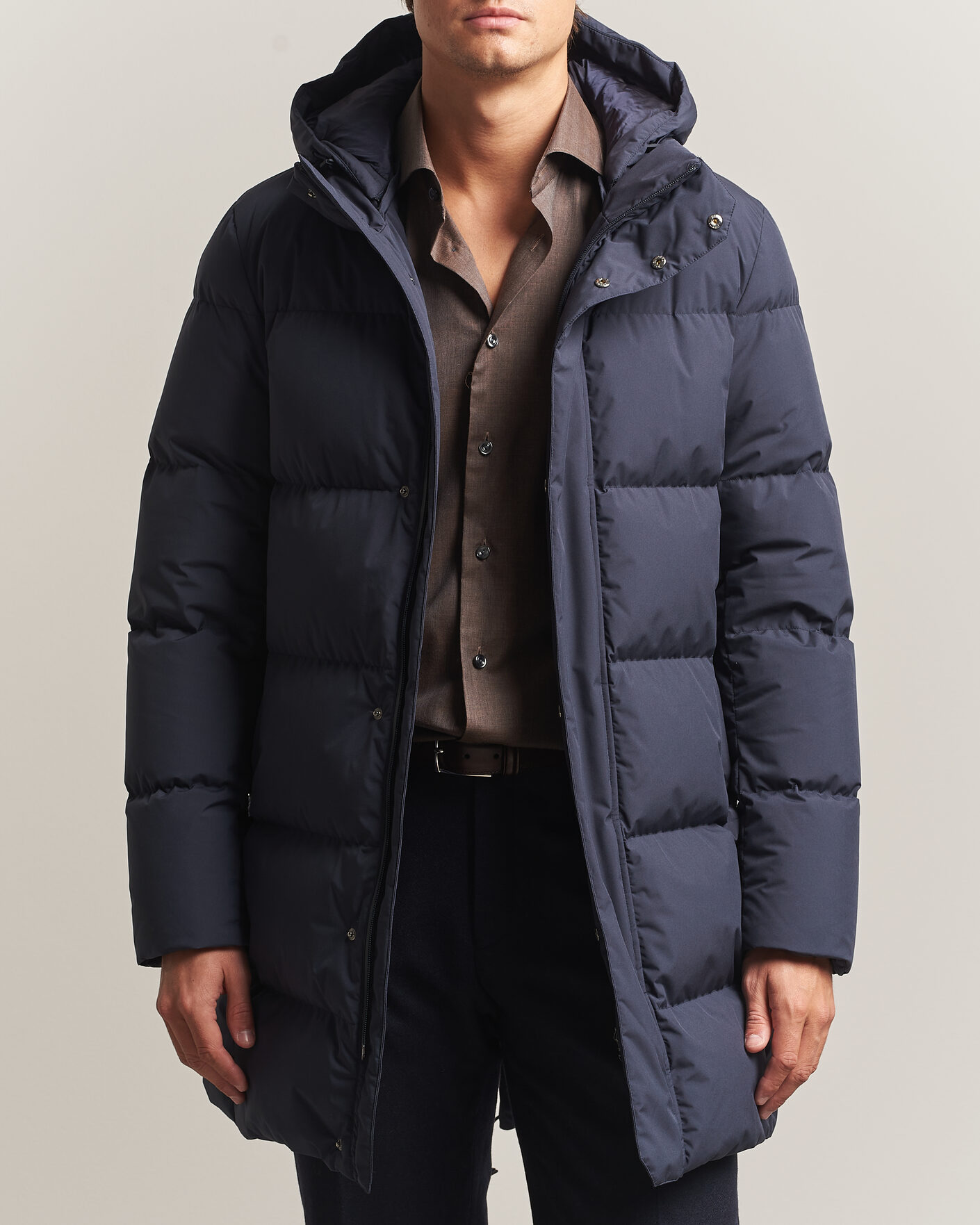 Homme | Manteaux Et Vestes | Herno | Waterproof Down Parka Navy