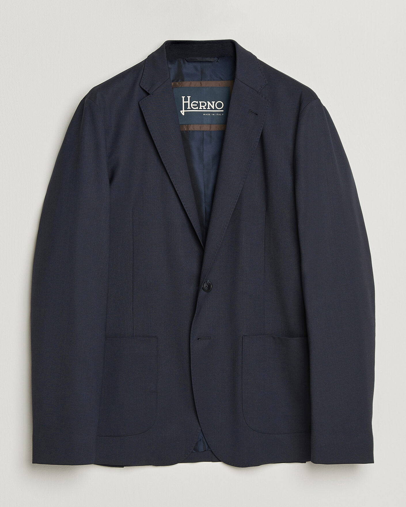 Homme | Blazers | Herno | Wool Blazer Navy