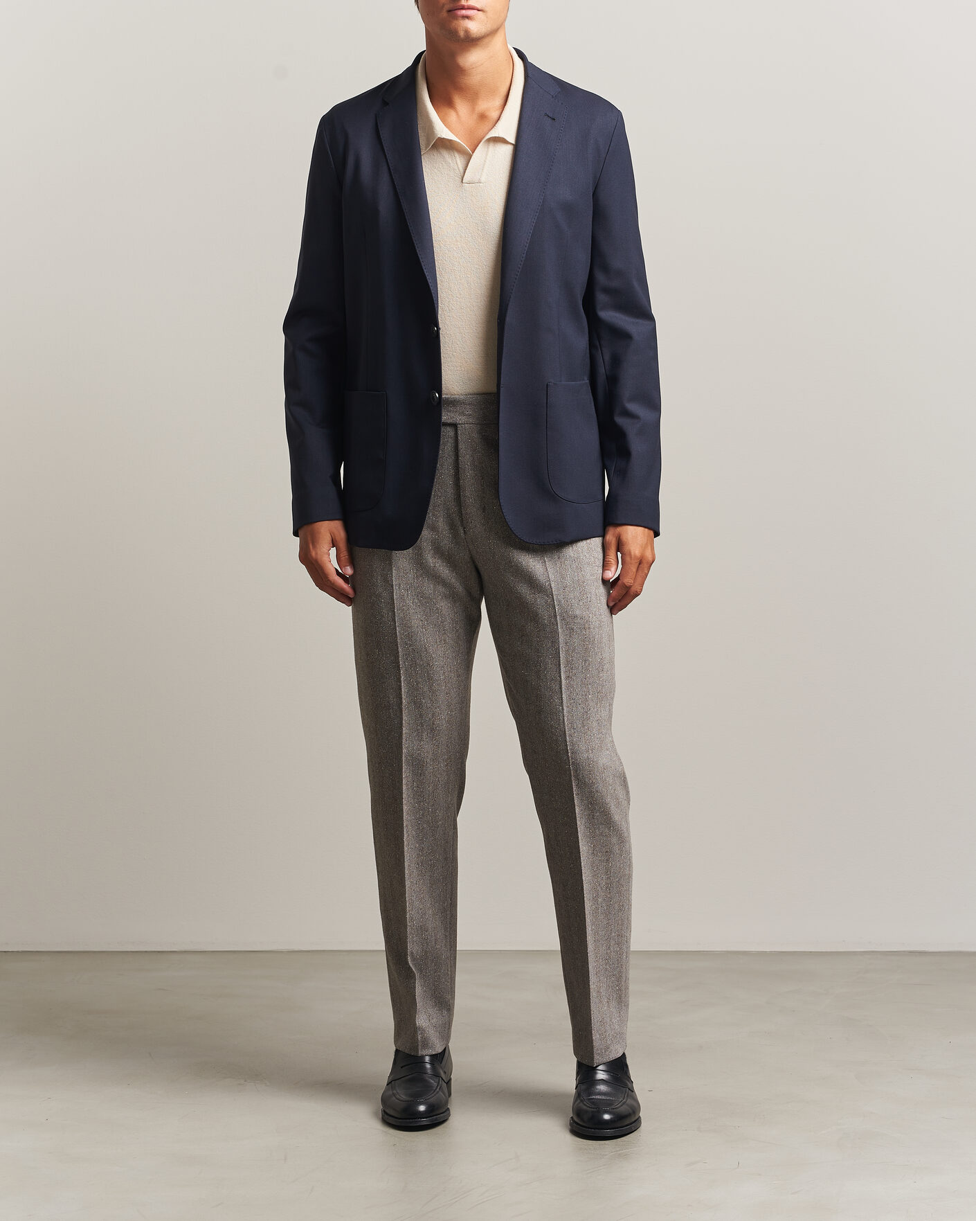 Homme | Blazers | Herno | Wool Blazer Navy