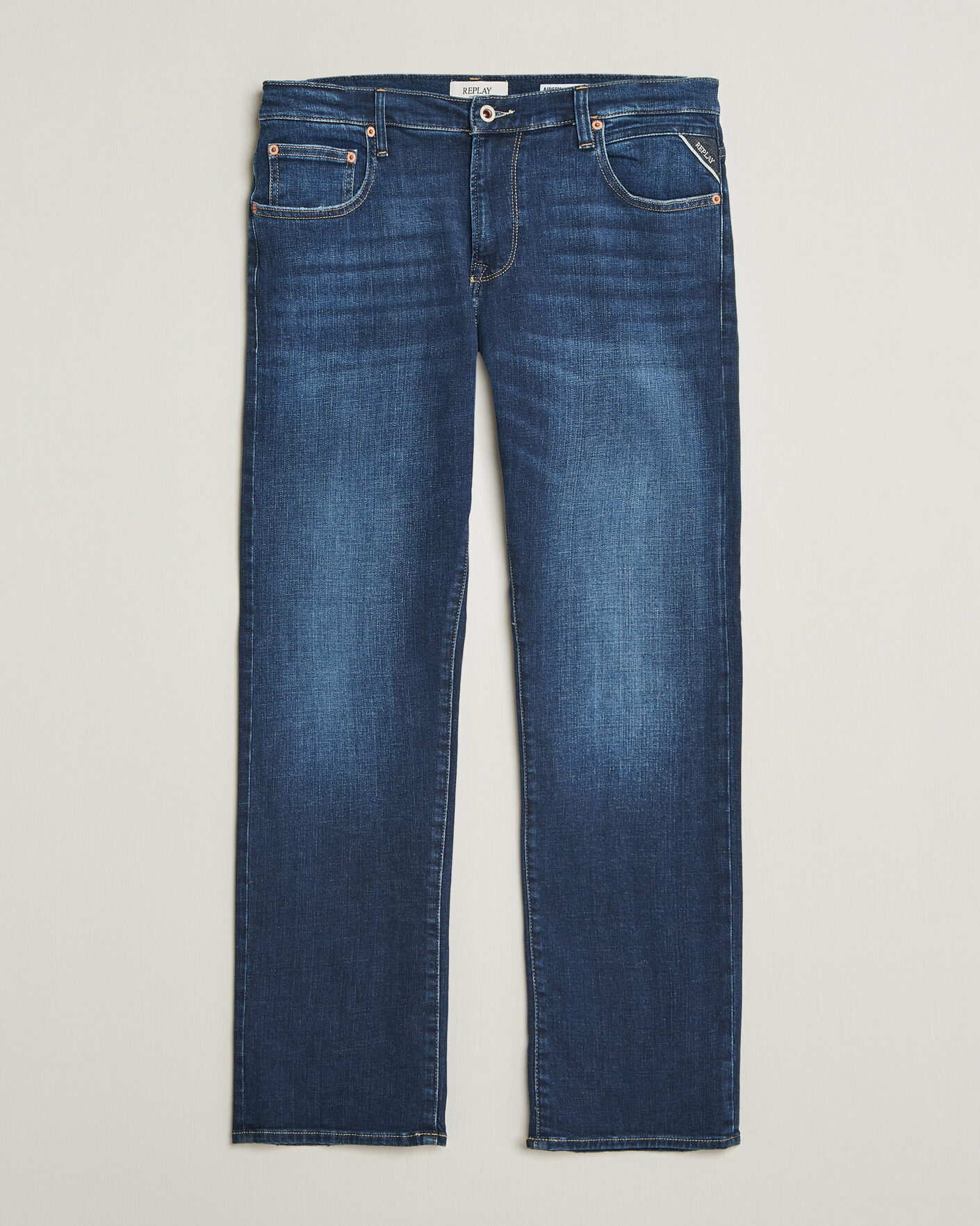 Homme | Jeans | Replay | Aideen Straight Fit Jeans Dark Blue