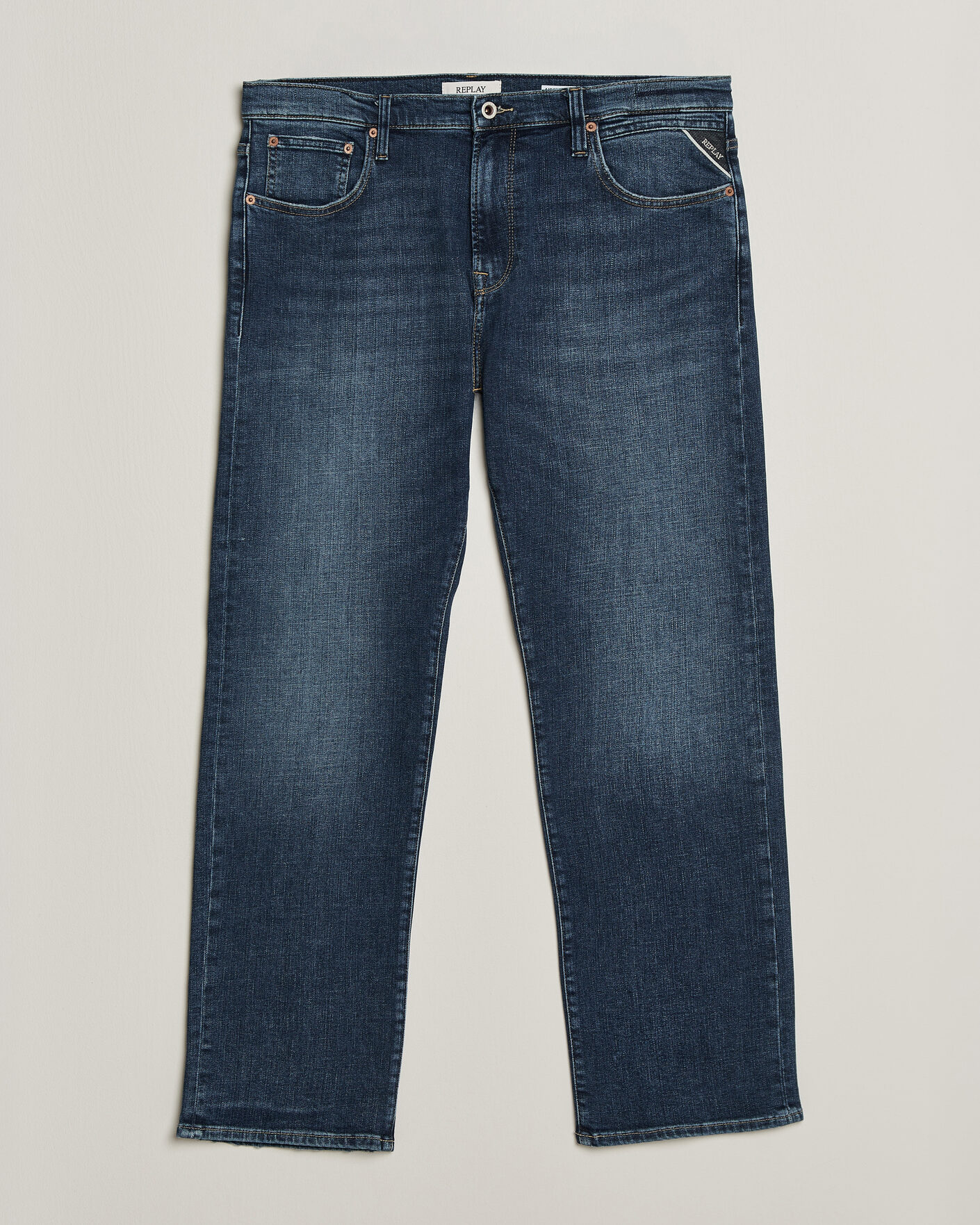 Homme | Jeans | Replay | Aideen Straight Fit Jeans Medium Blue