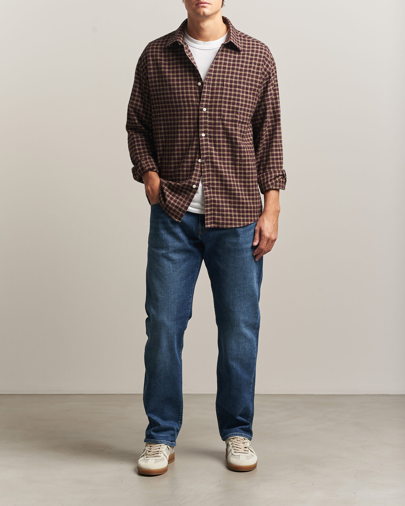 Homme | Jeans | Replay | Aideen Straight Fit Jeans Medium Blue