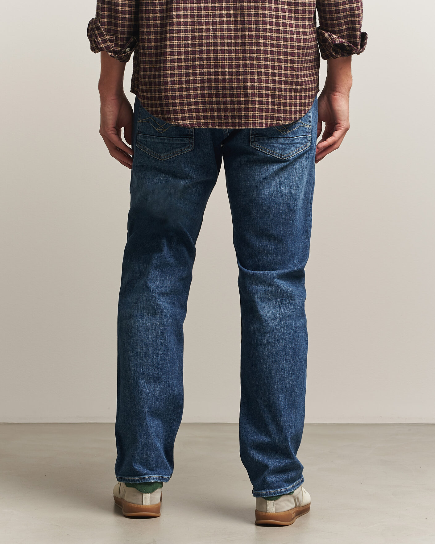 Homme | Jeans | Replay | Aideen Straight Fit Jeans Medium Blue