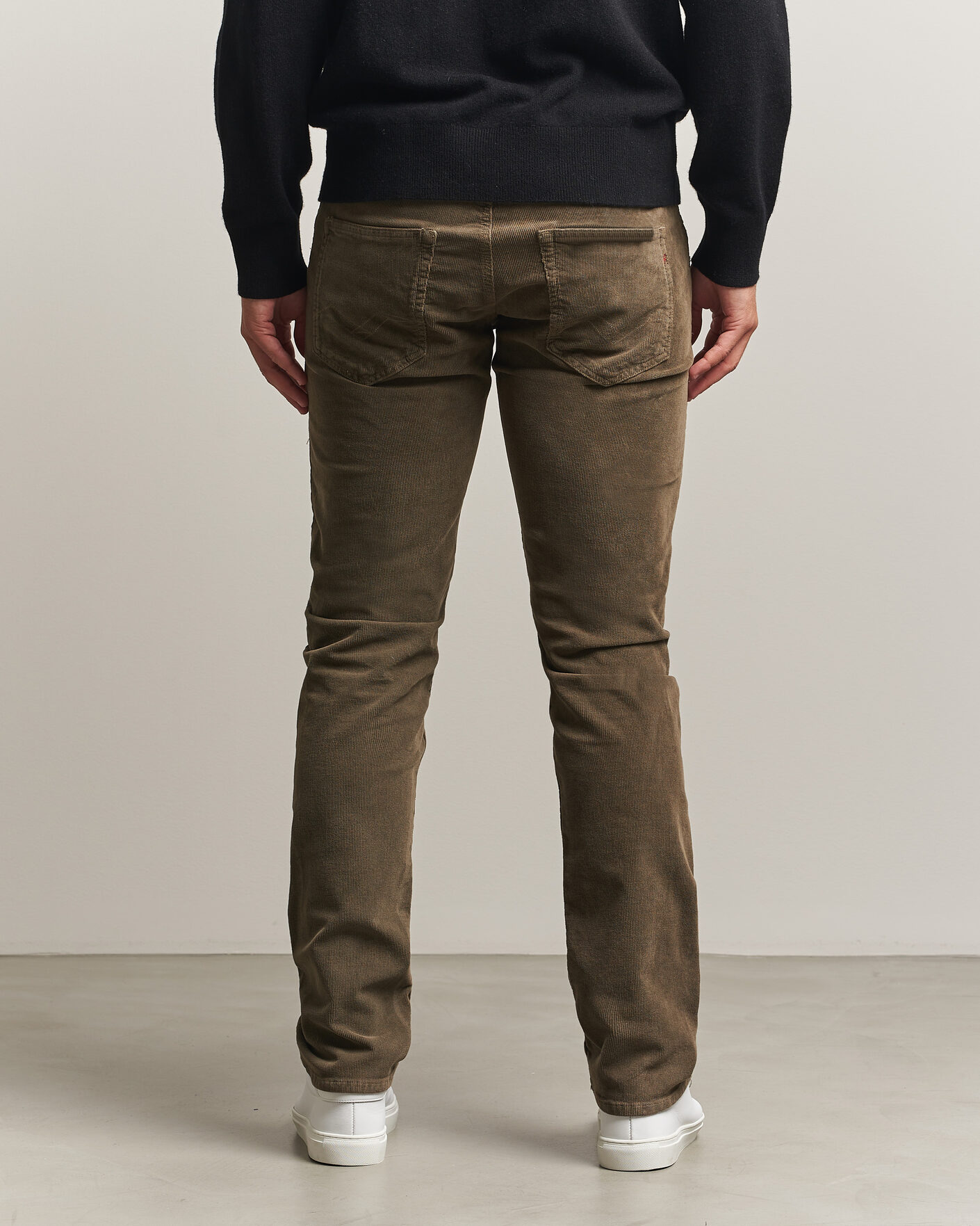Homme | Pantalons | Replay | Grover Corduroy 5-Pocket Pants Mud Green