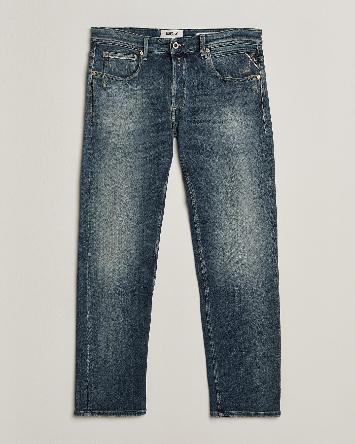 Homme | Jeans | Replay | Grover 5 Years Wash Jeans Medium Blue