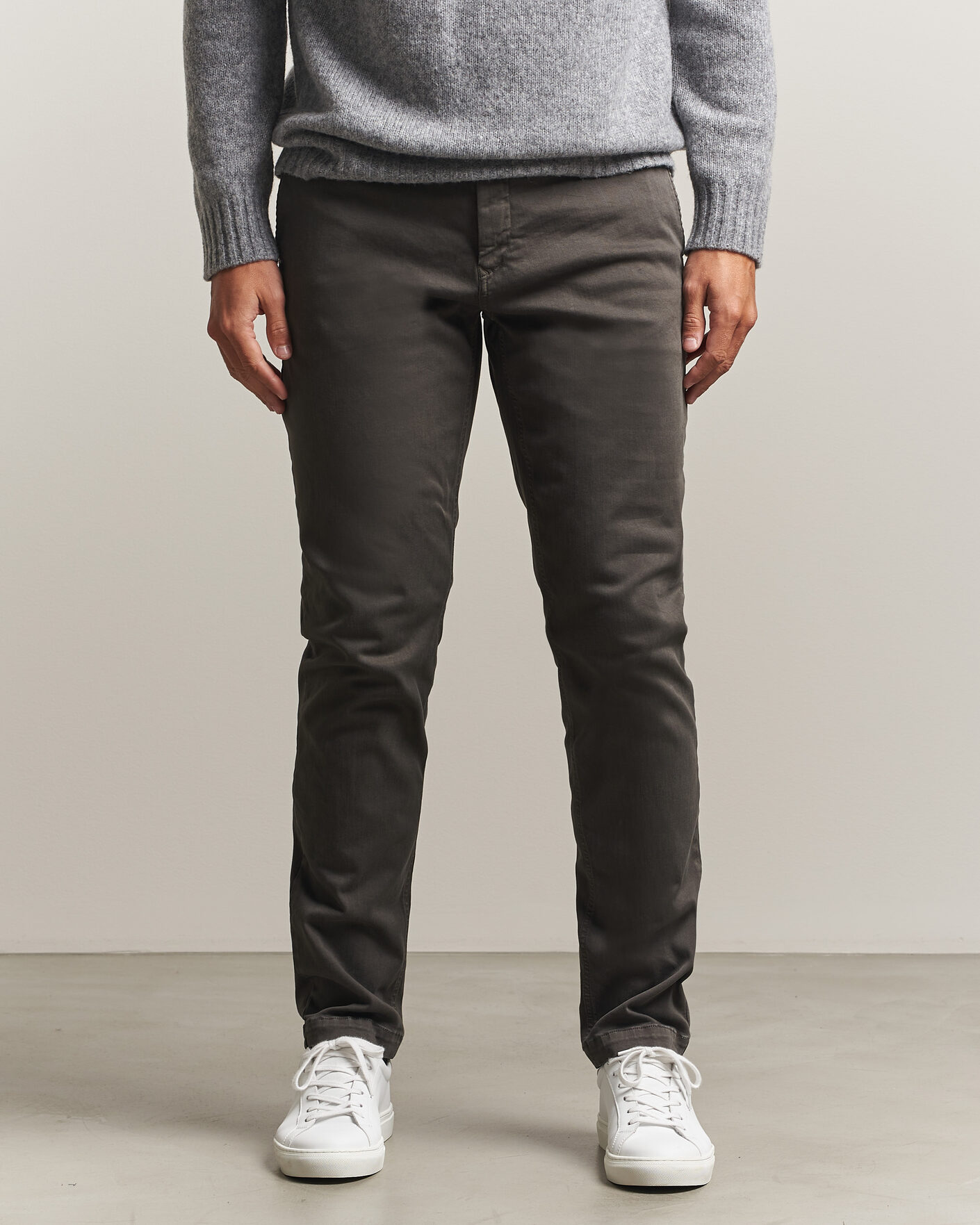 Homme | Pantalons | Replay | Benni Hyperflex X-Lite Chinos Wood Grey