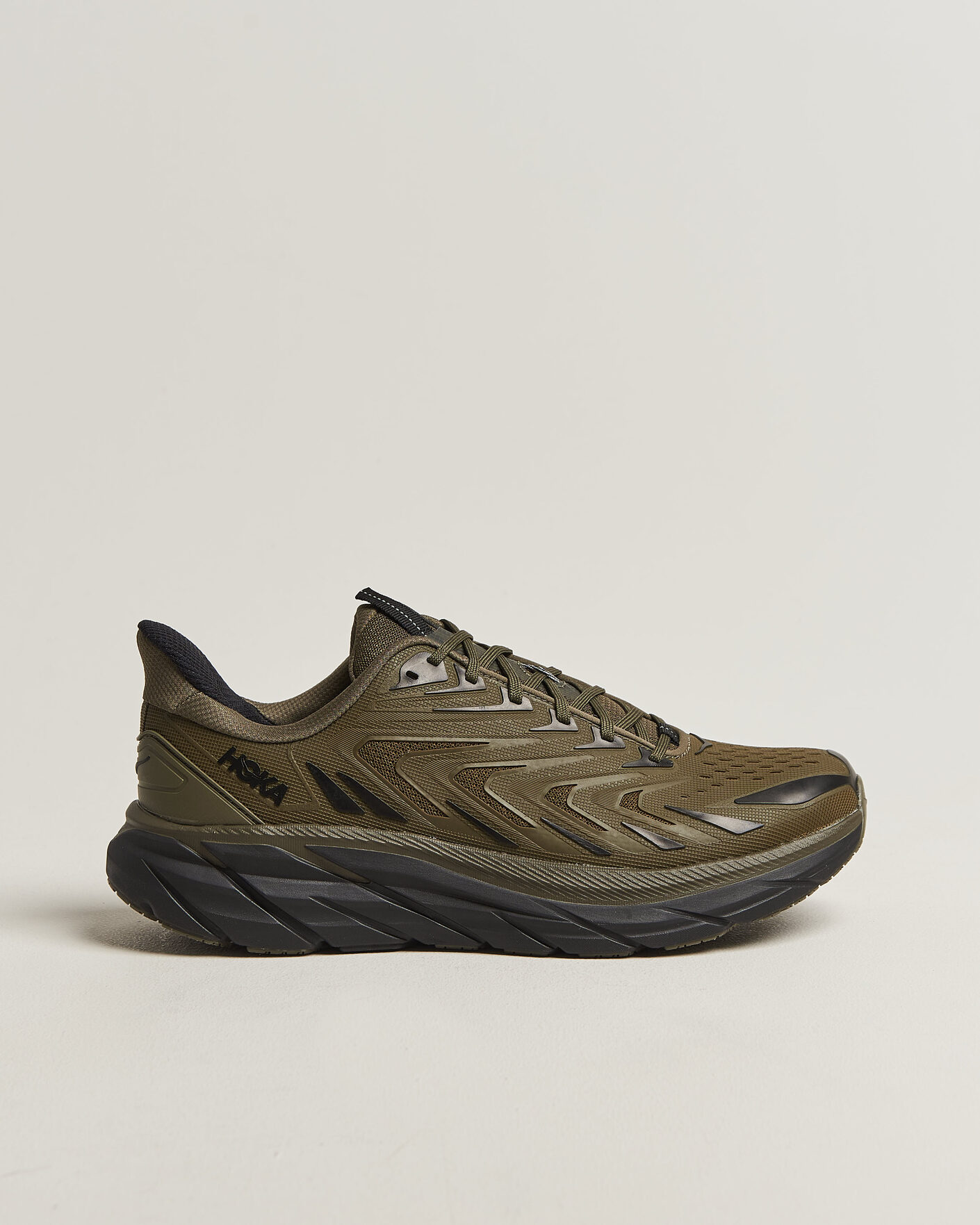 Homme | Baskets | Hoka | Clifton UTL Antique Olive/Black