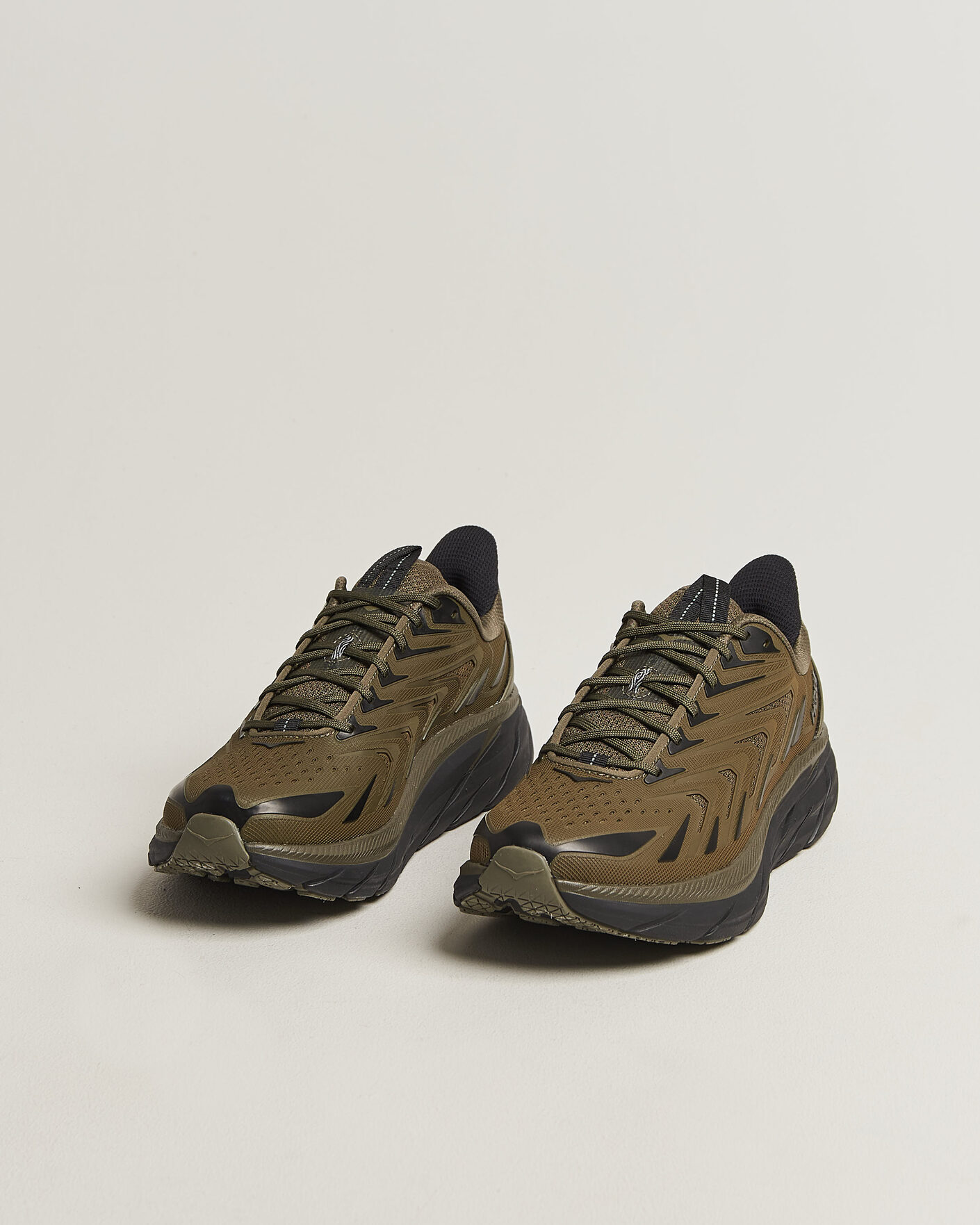 Homme | Baskets | Hoka | Clifton UTL Antique Olive/Black