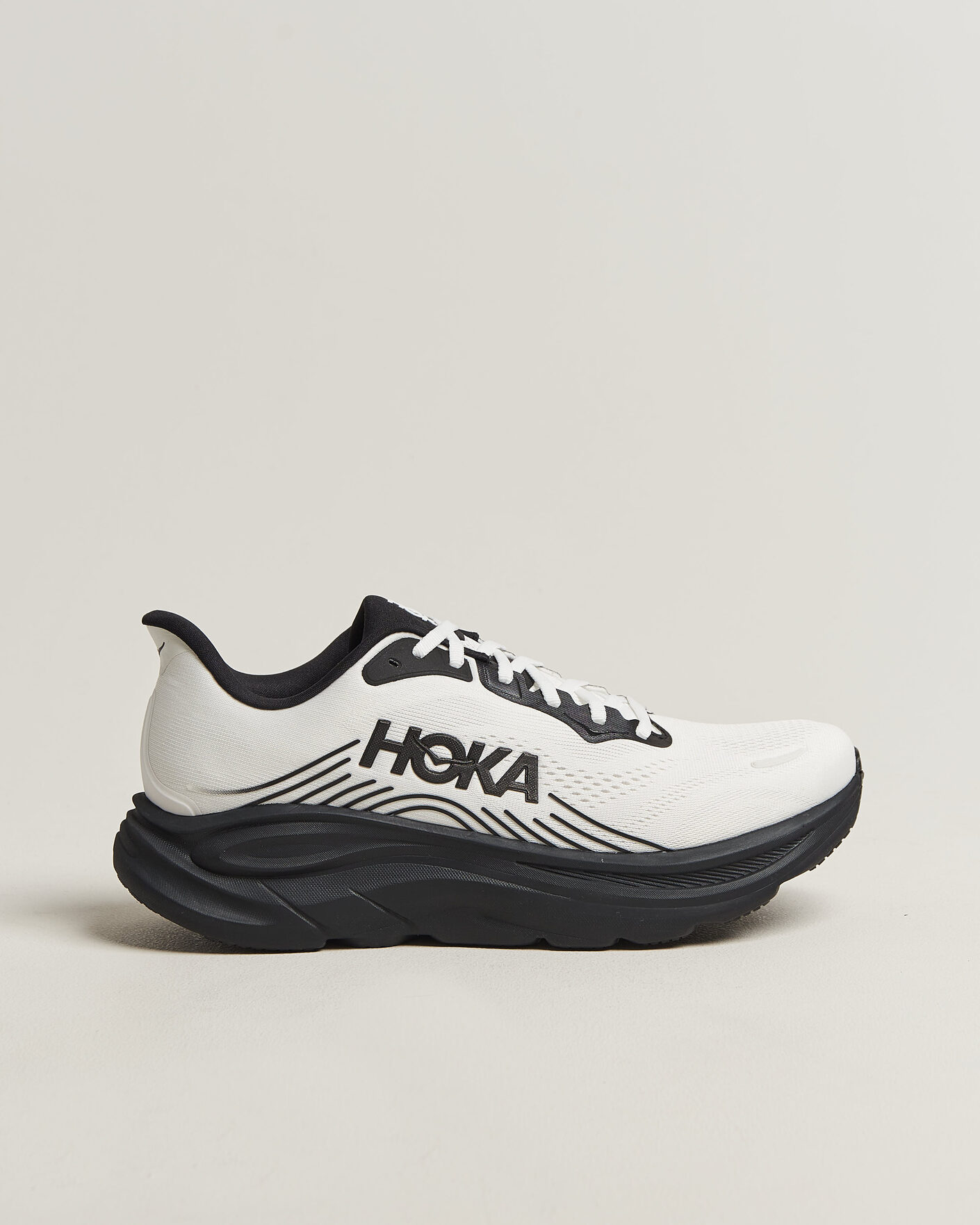 Homme | Chaussures De Running | Hoka | Clifton 11 White/Black