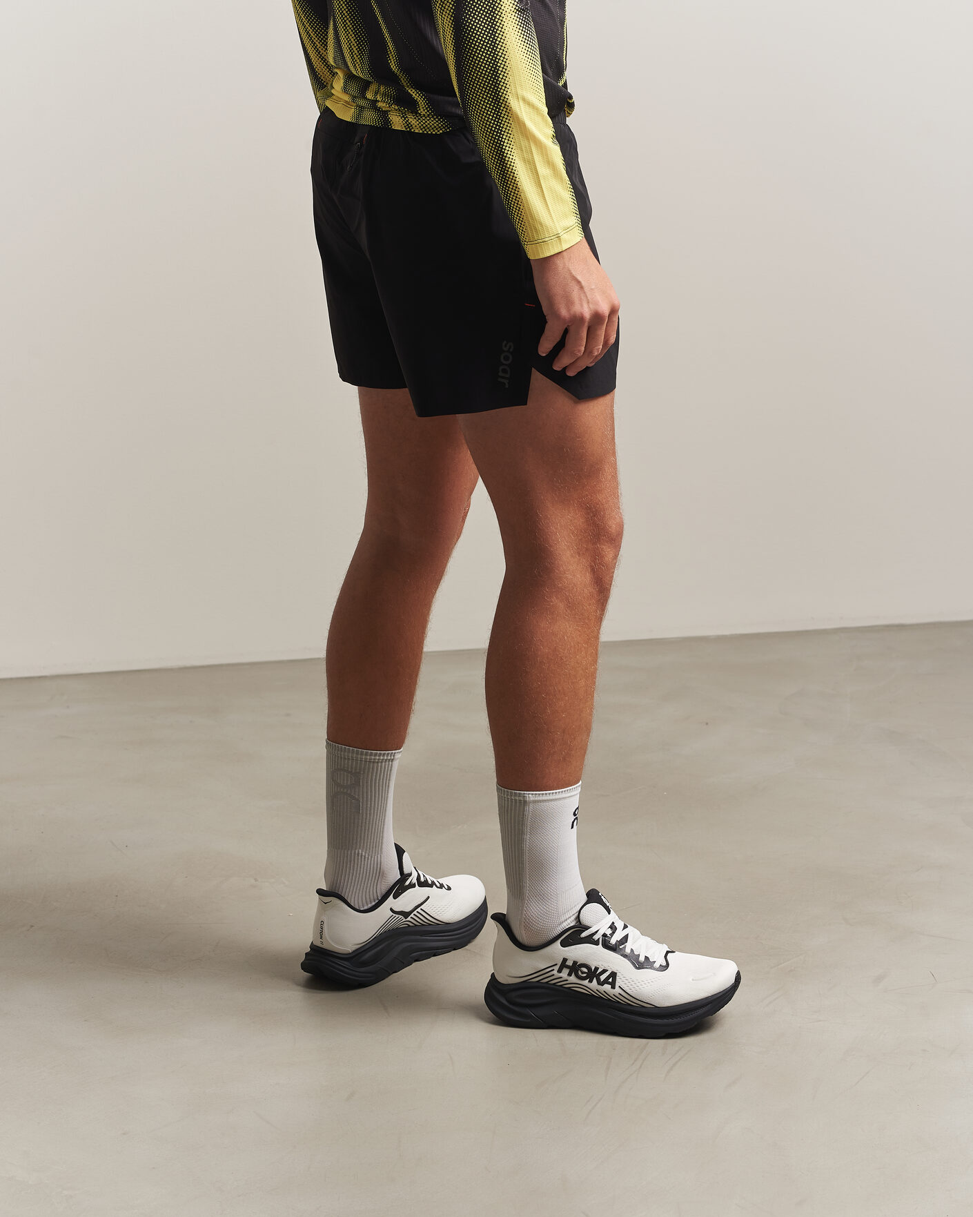 Homme | Chaussures De Running | Hoka | Clifton 11 White/Black