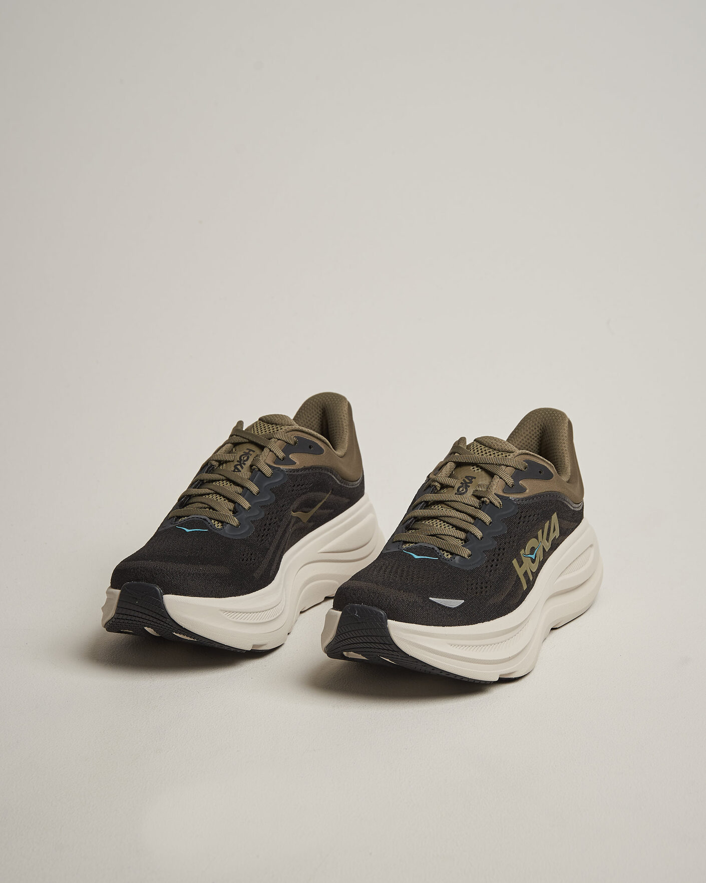 Homme | Chaussures De Running | Hoka | Bondi 9 Black/River Rock