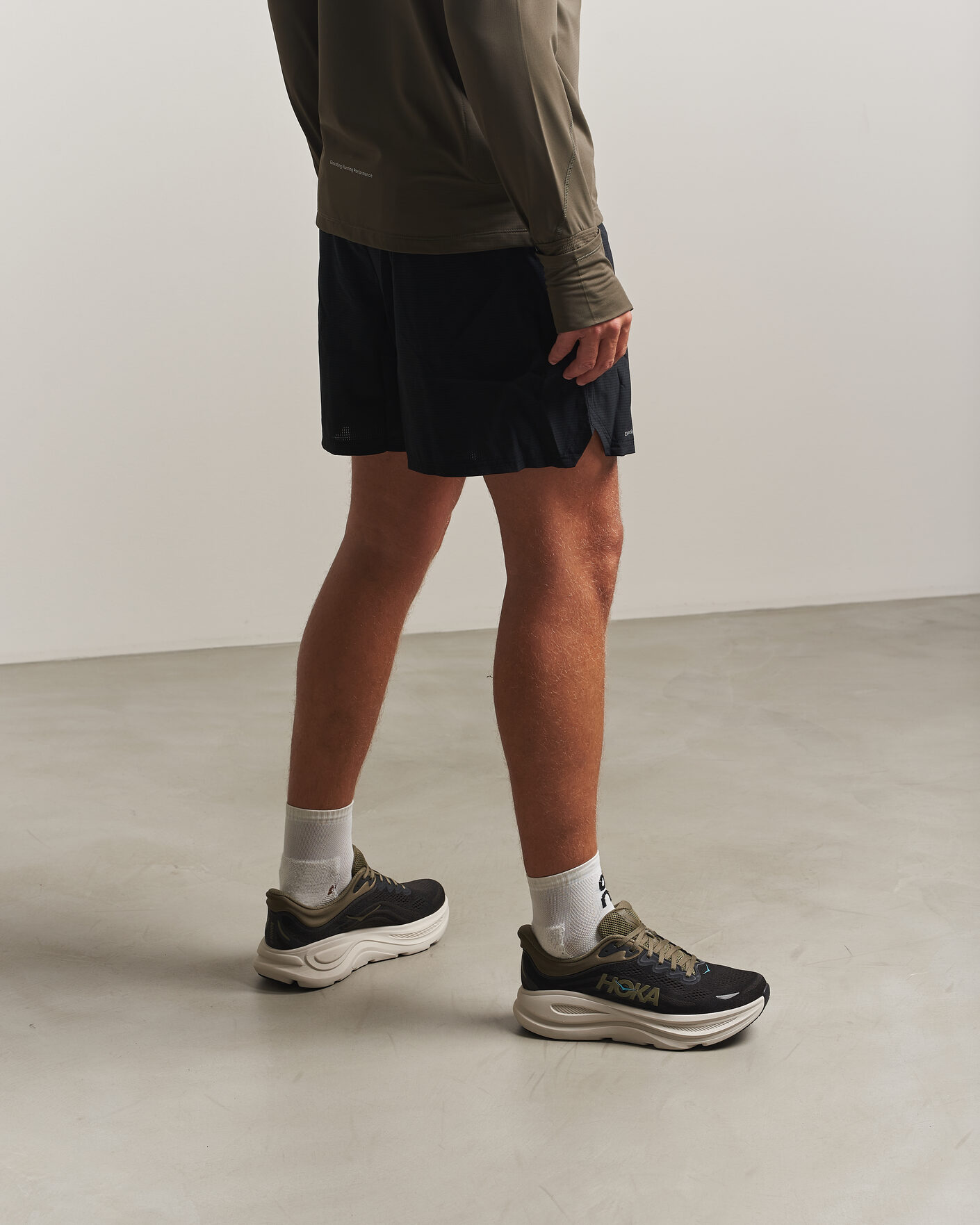 Homme | Chaussures De Running | Hoka | Bondi 9 Black/River Rock