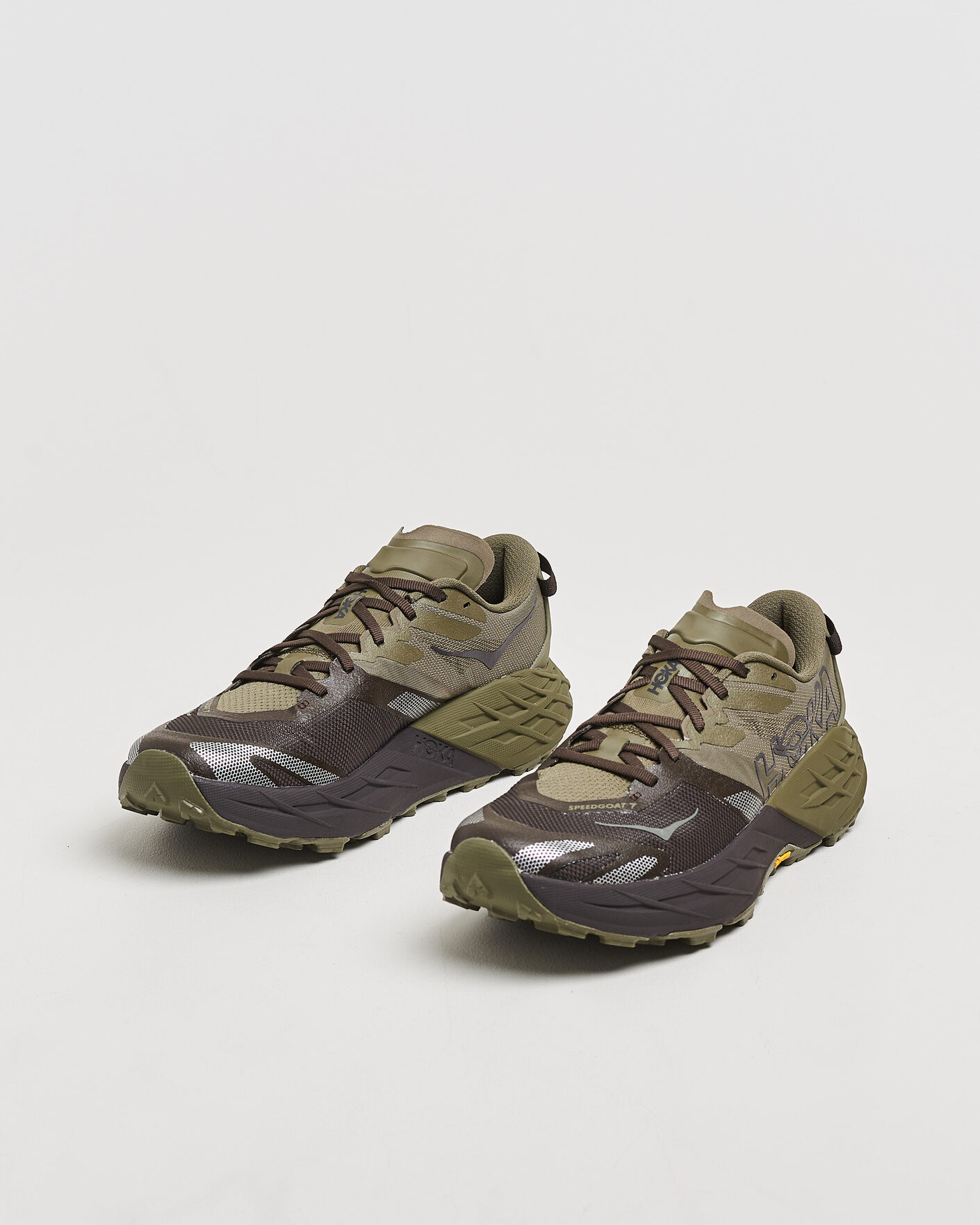Homme | Chaussures De Randonnée | Hoka | Speedgoat 7 Antique Olive/Black