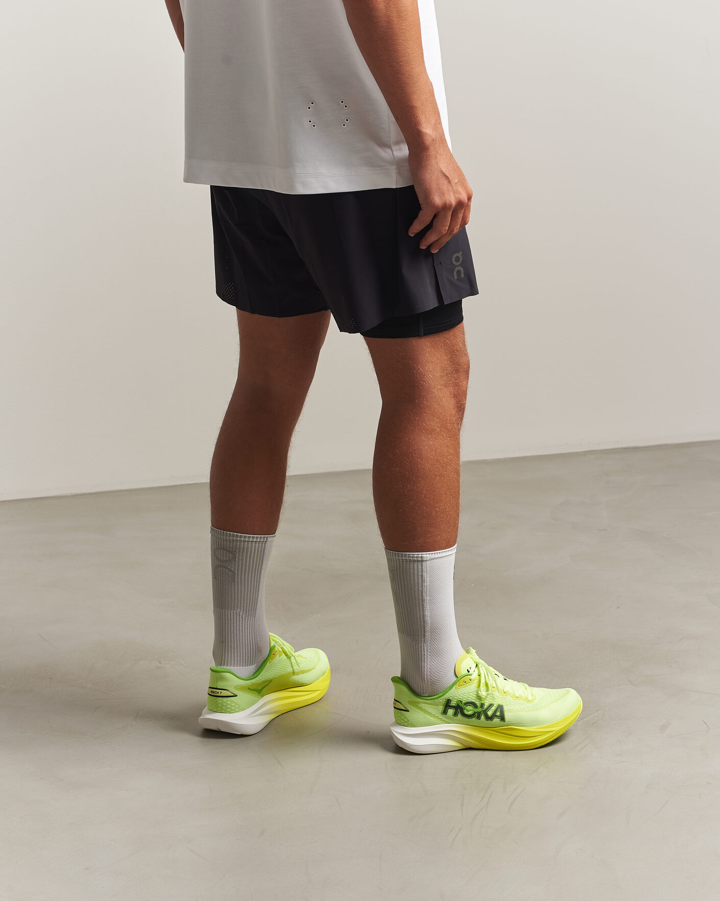 Homme | Chaussures De Running | Hoka | Mach 7 Neon Yuzu