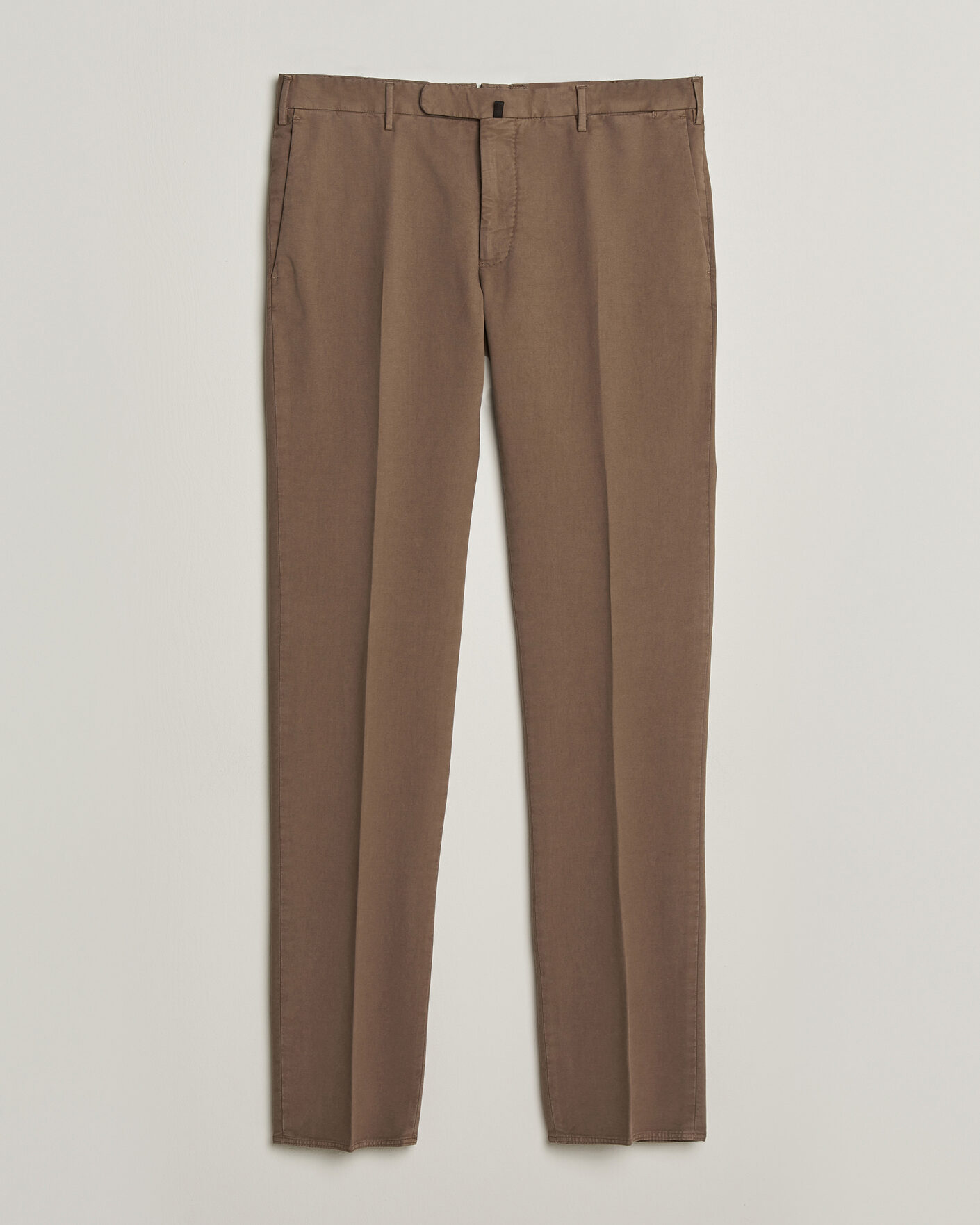 Homme | Pantalons | Incotex | Slim Fit Soft Cotton Stretch Chinos Taupe