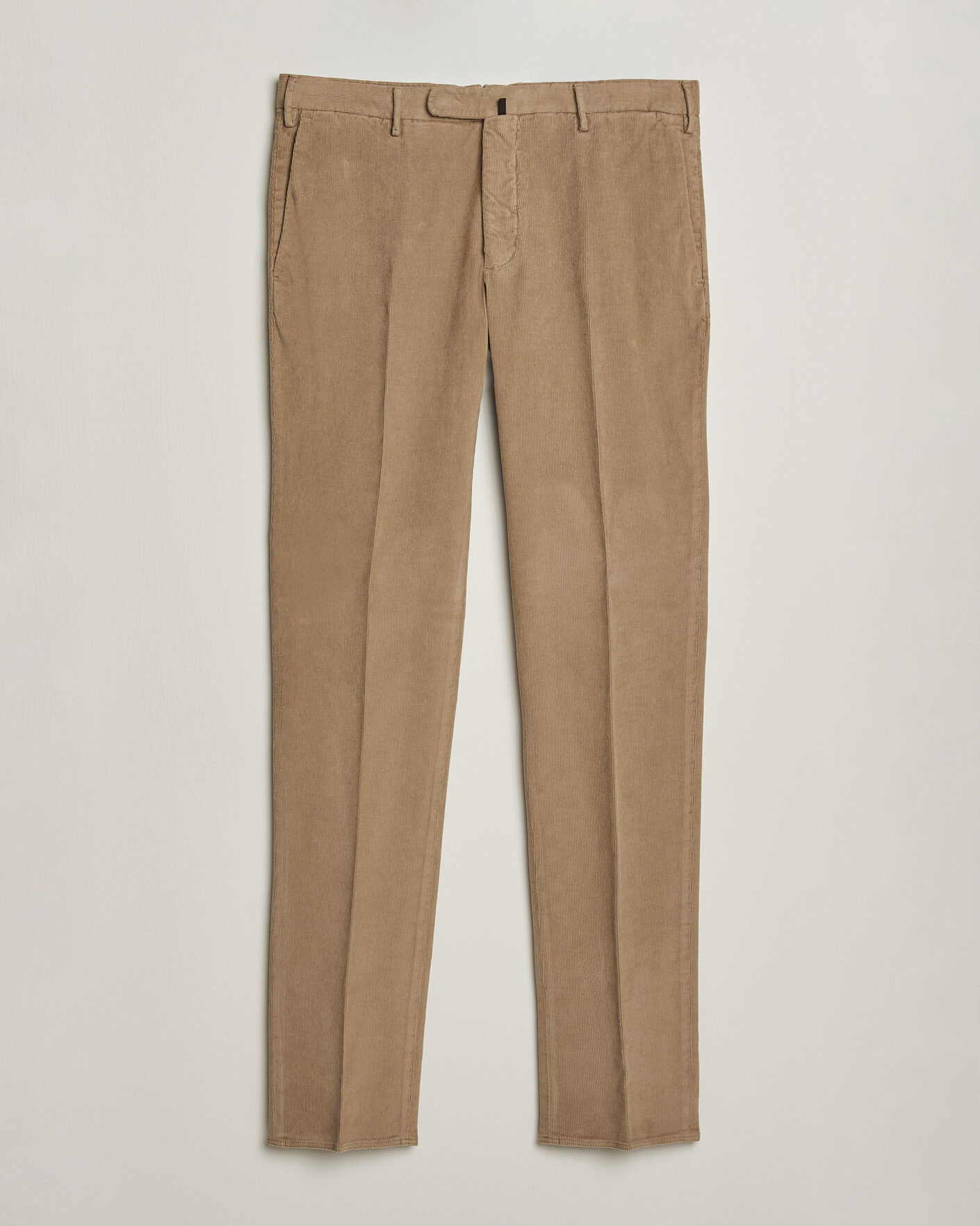 Homme | Pantalons | Incotex | Slim Fit Baby Corduroy Trousers Beige