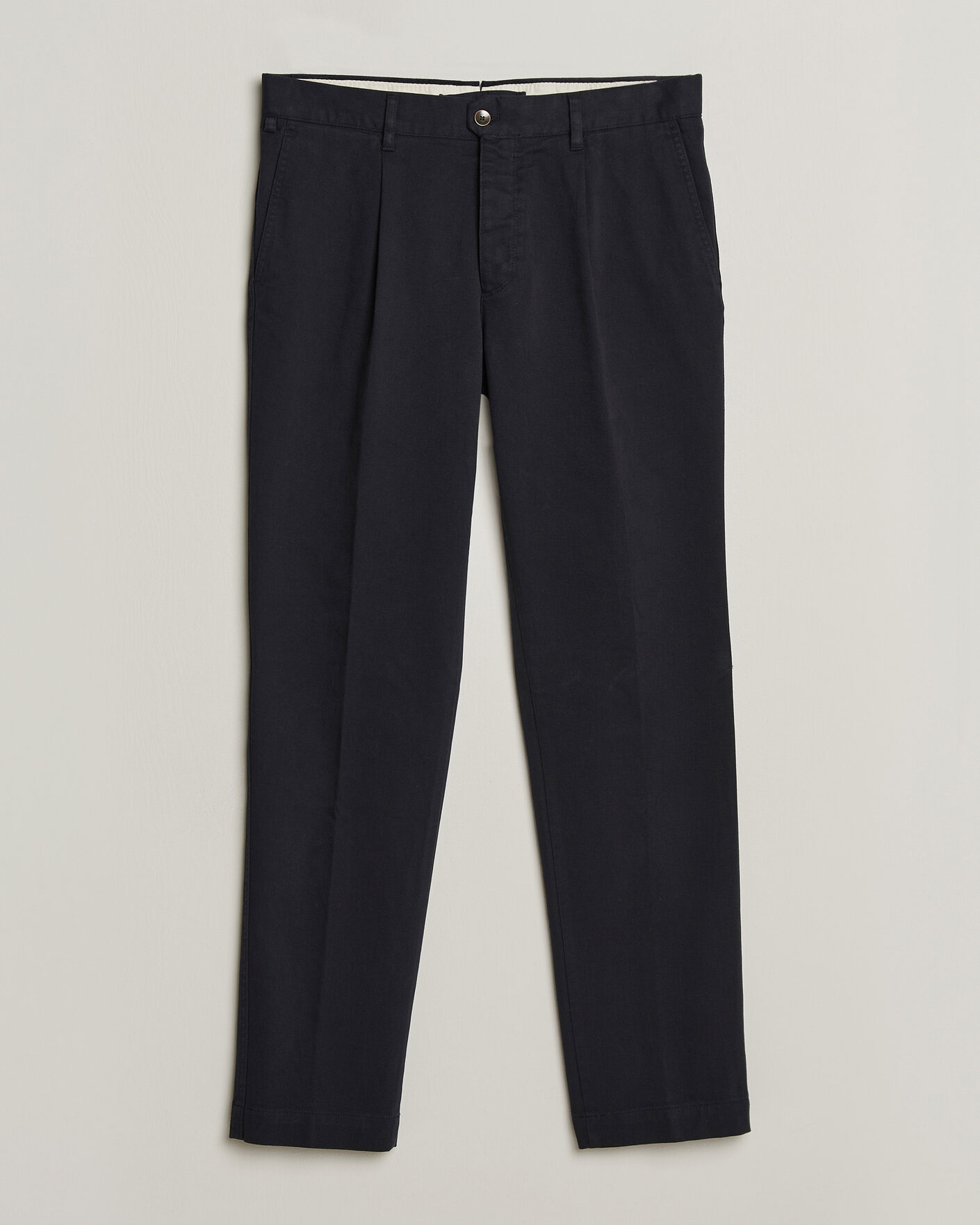 Homme | Pantalons | Incotex | Regular Fit Cover Chinos Navy