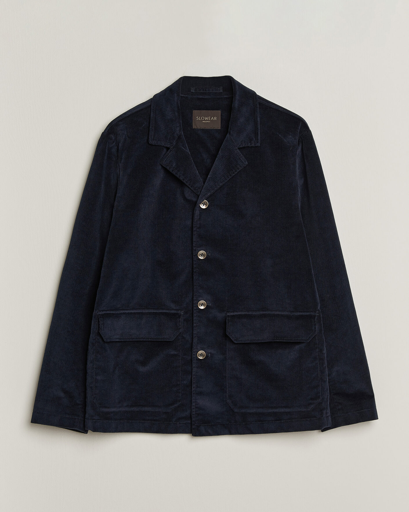 Homme | Blazers | Incotex | Corduroy Sports Jacket Navy