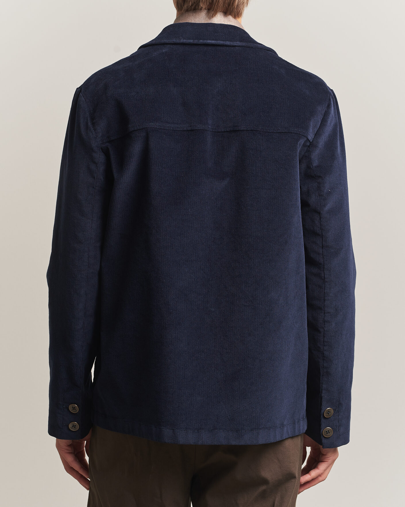 Homme | Blazers | Incotex | Corduroy Sports Jacket Navy
