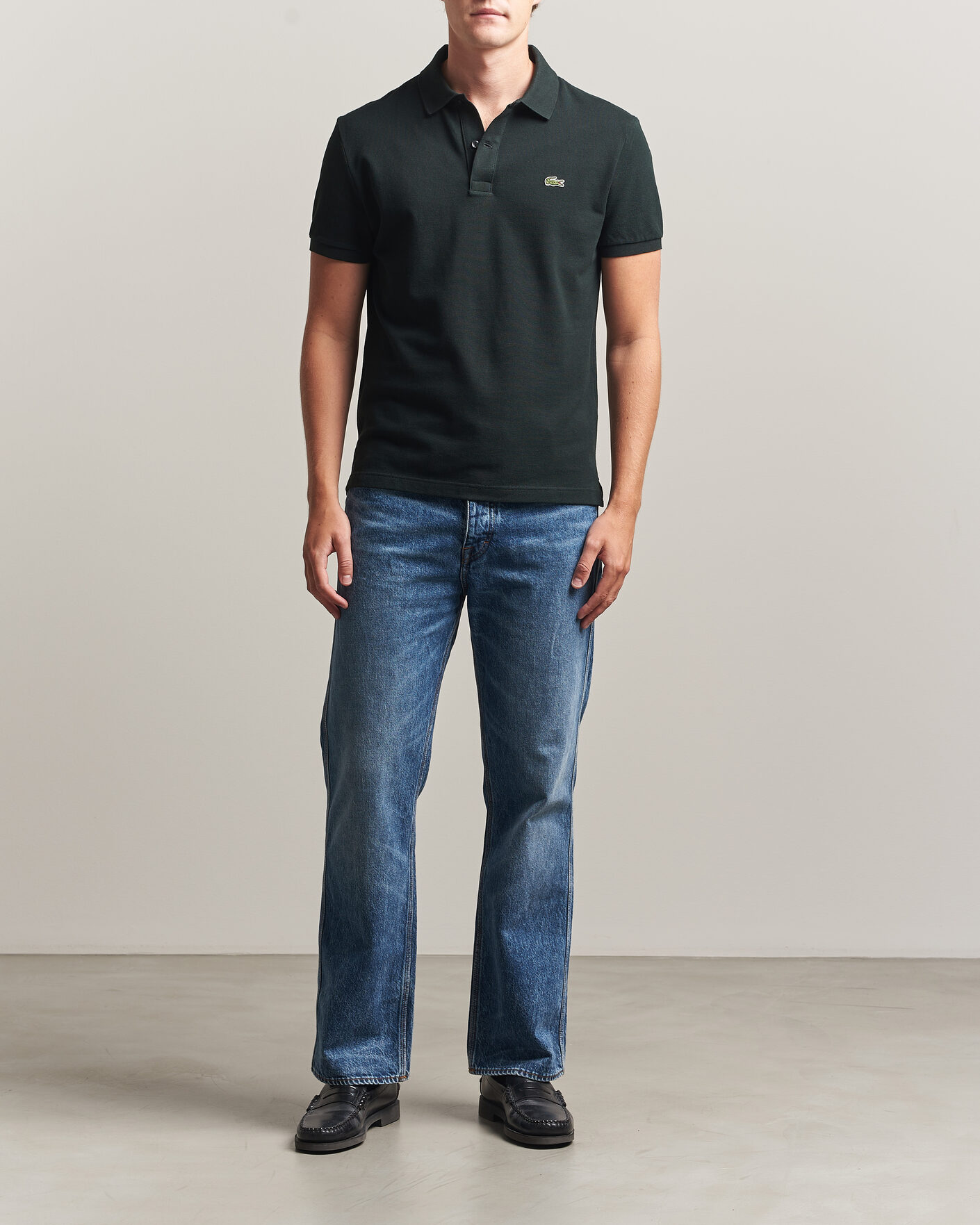 Homme | Polos | Lacoste | Slim Fit Polo Piké Dark Varech