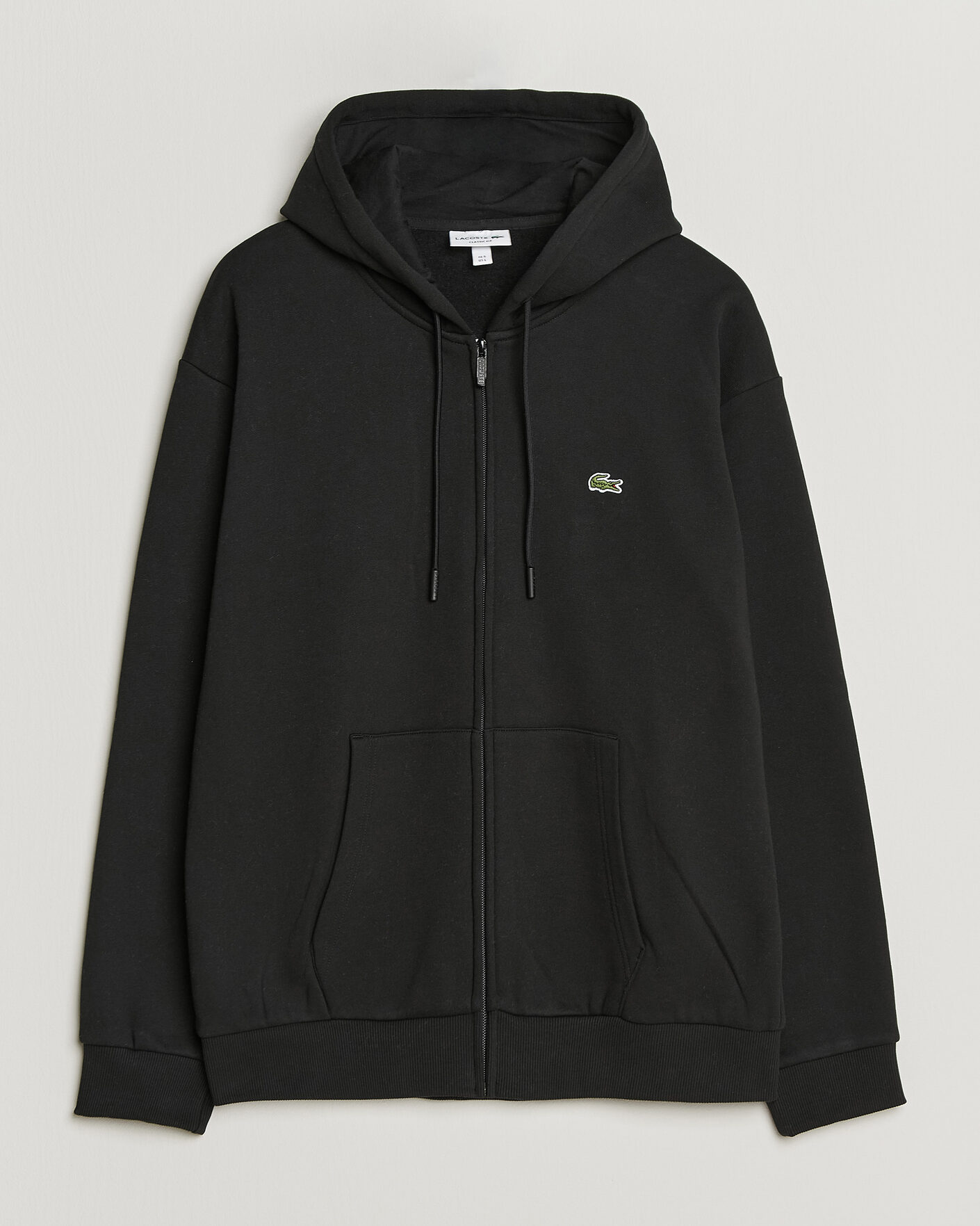 Homme | Pulls Et Tricots | Lacoste | Full Zip Hoodie Black