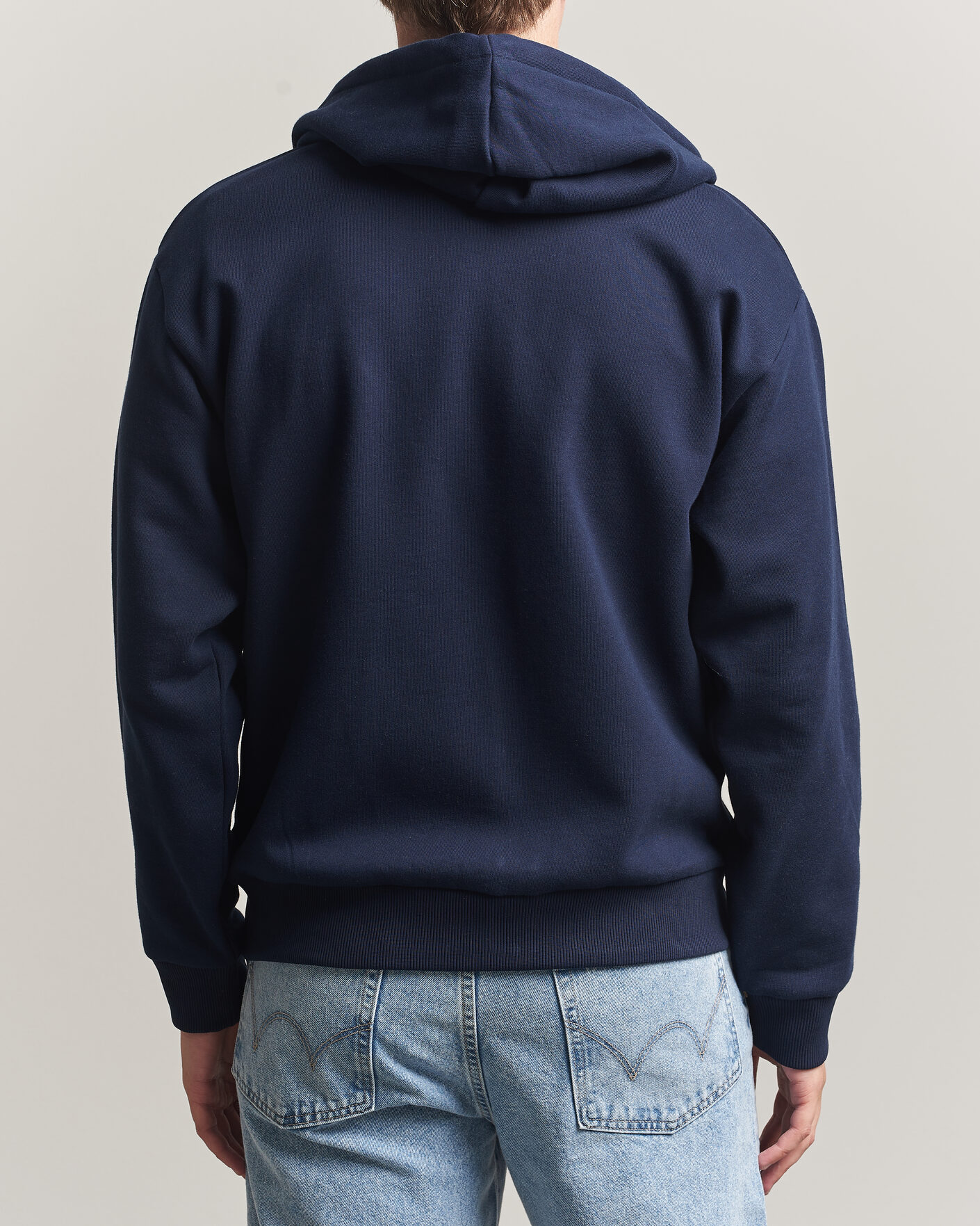 Homme | Pulls Et Tricots | Lacoste | Full Zip Hoodie Navy Blue