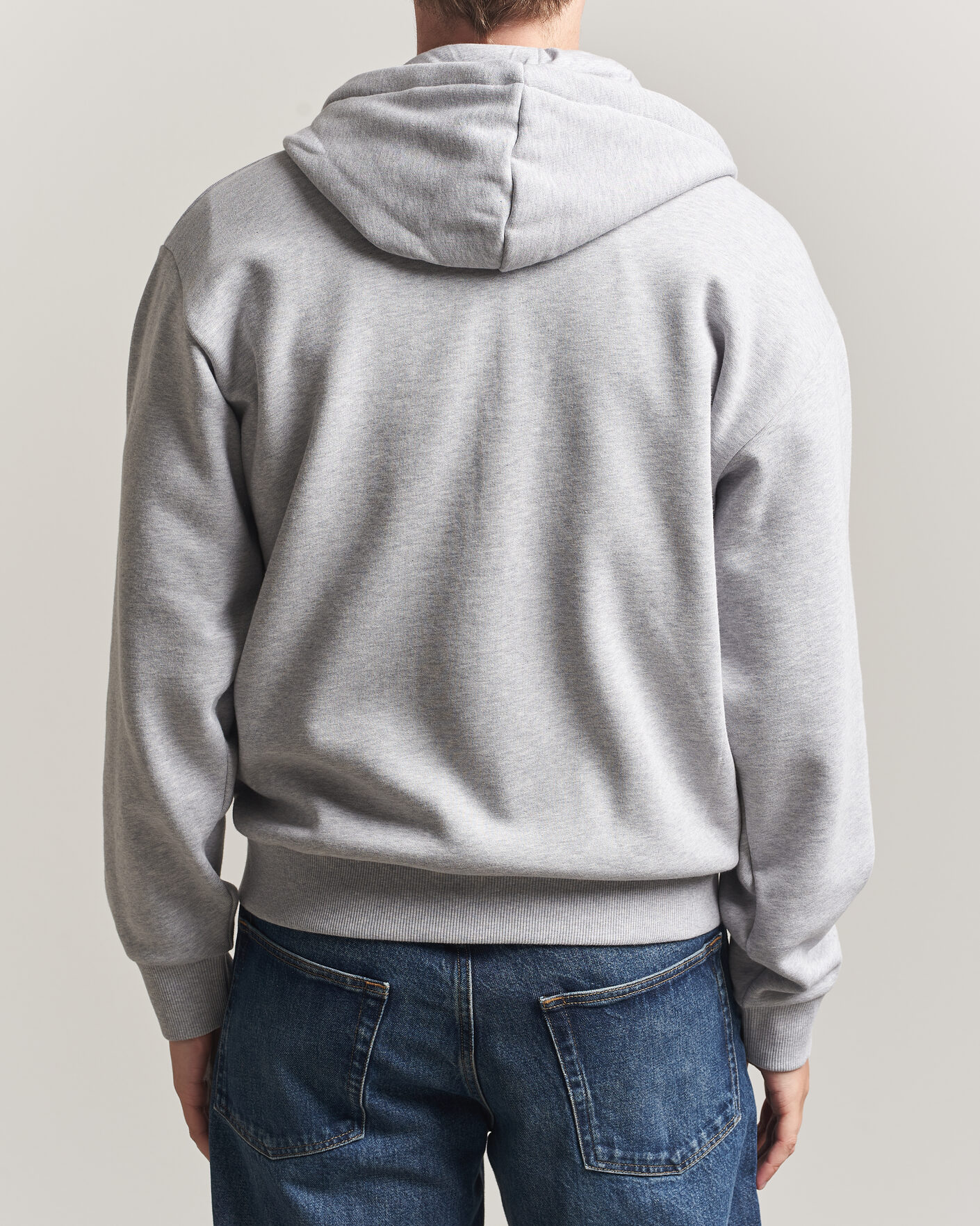 Homme | Pulls Et Tricots | Lacoste | Full Zip Hoodie Silver Chine