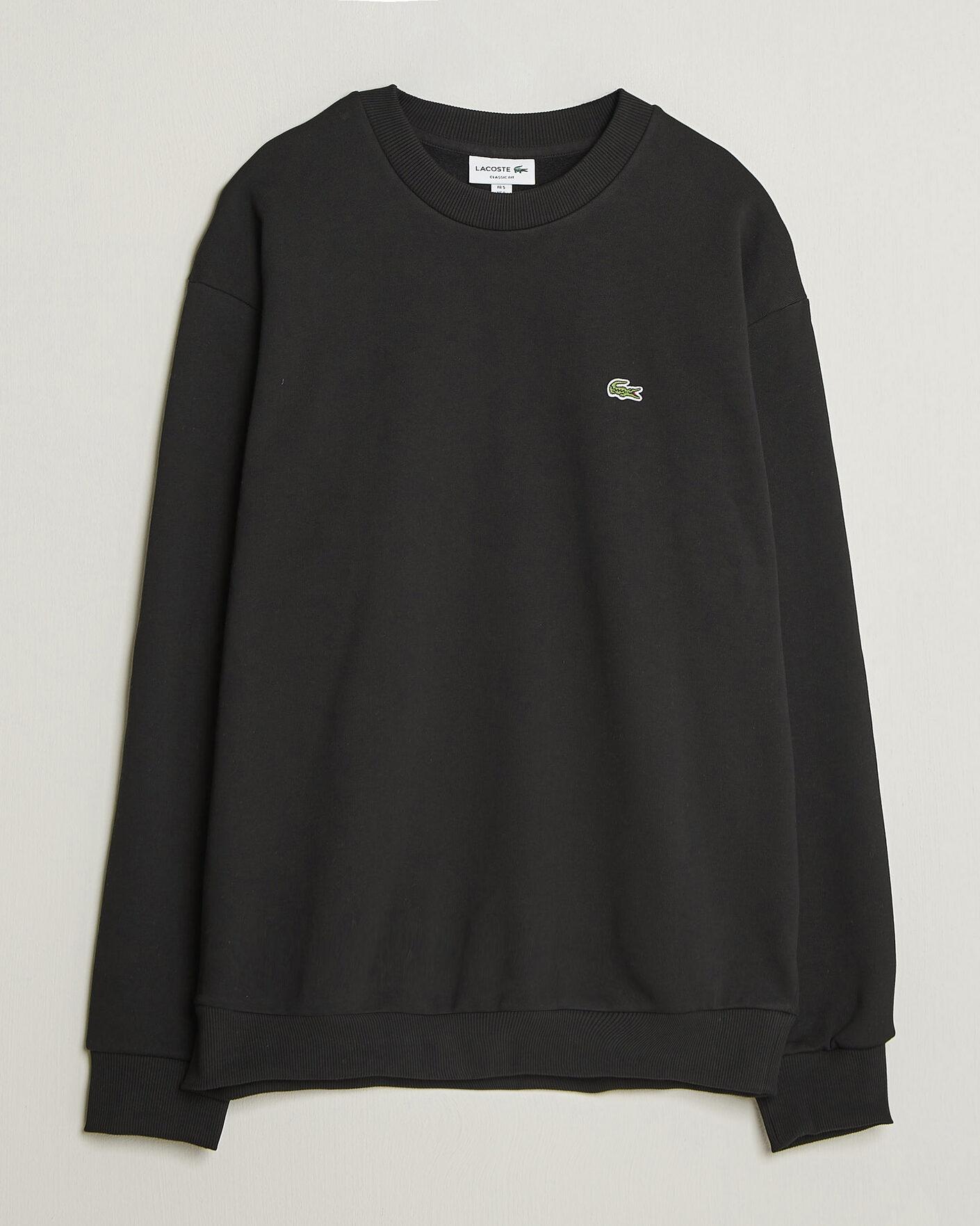 Homme | Pulls Et Tricots | Lacoste | Crew Neck Sweatshirt Black